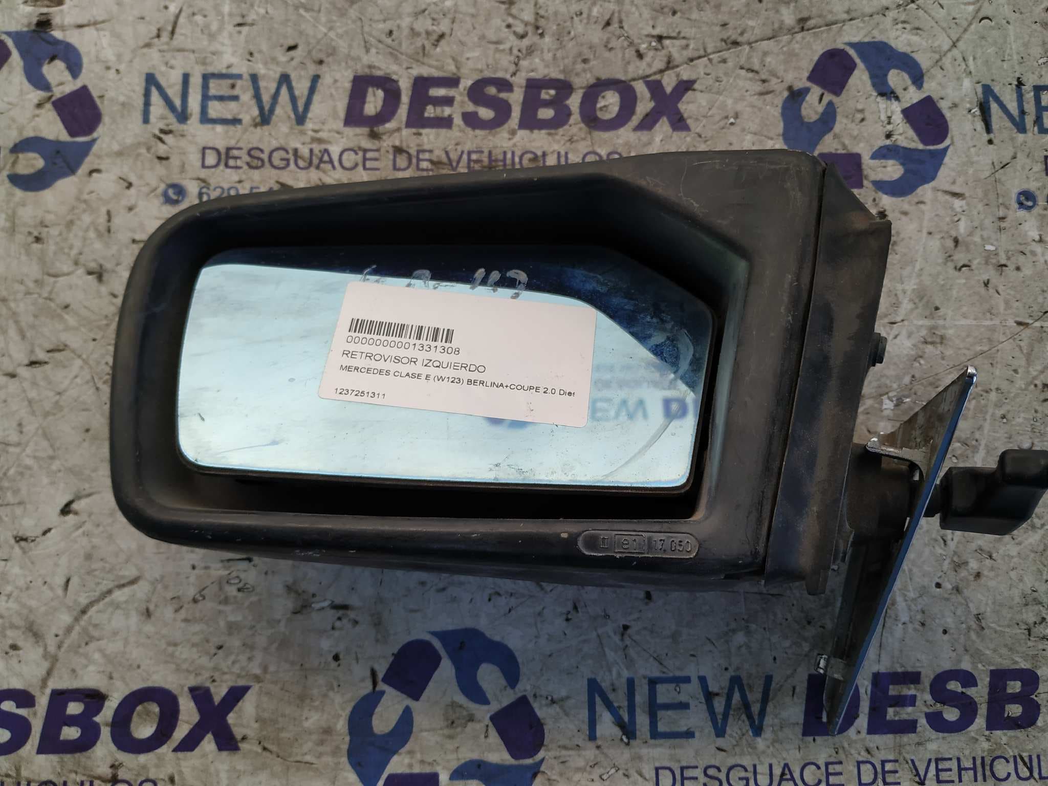 Recambio de RETROVISOR IZQUIERDO para MERCEDES-BENZ CLASE E (W123) referencia OEM IAM 1237251311