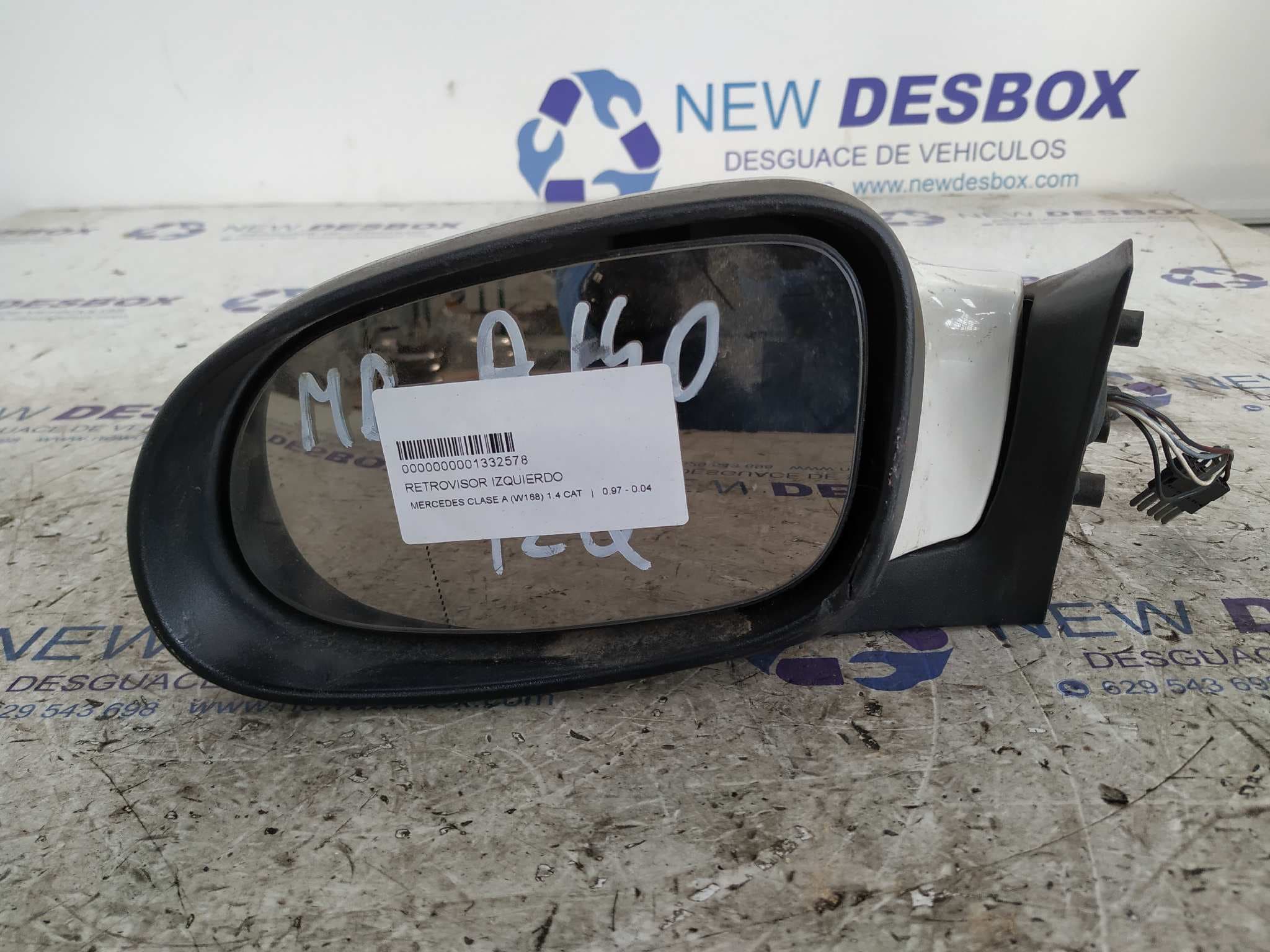 Recambio de RETROVISOR IZQUIERDO para MERCEDES CLASE A (W168) referencia OEM IAM