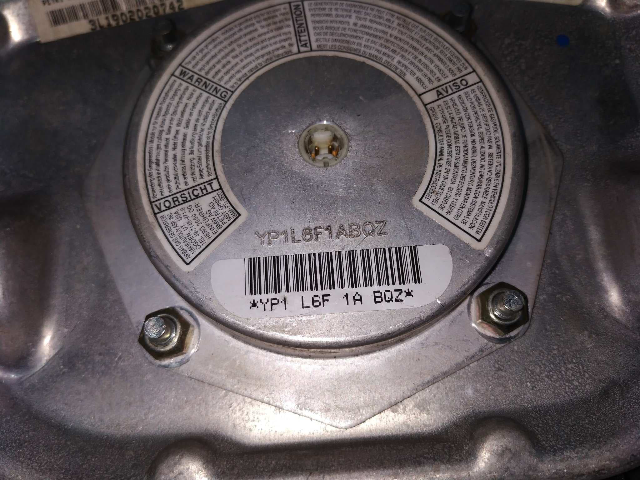 Recambio de AIRBAG DELANTERO IZQUIERDO para MERCEDES-BENZ CLASE A (W168) referencia OEM IAM 1684600198 4