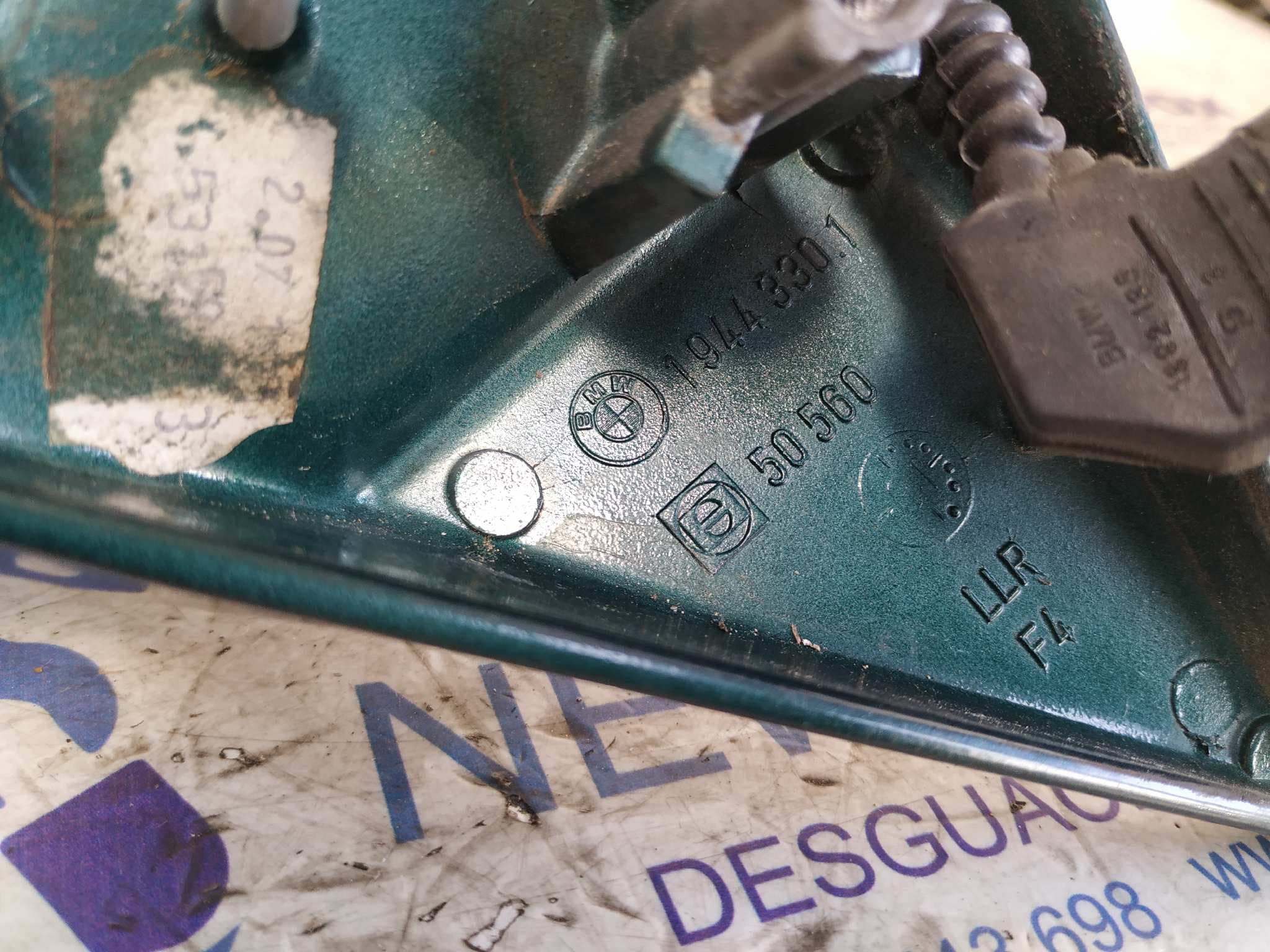Recambio de RETROVISOR DERECHO para BMW SERIE 5 BERLINA (E34) referencia OEM IAM 19443301 5