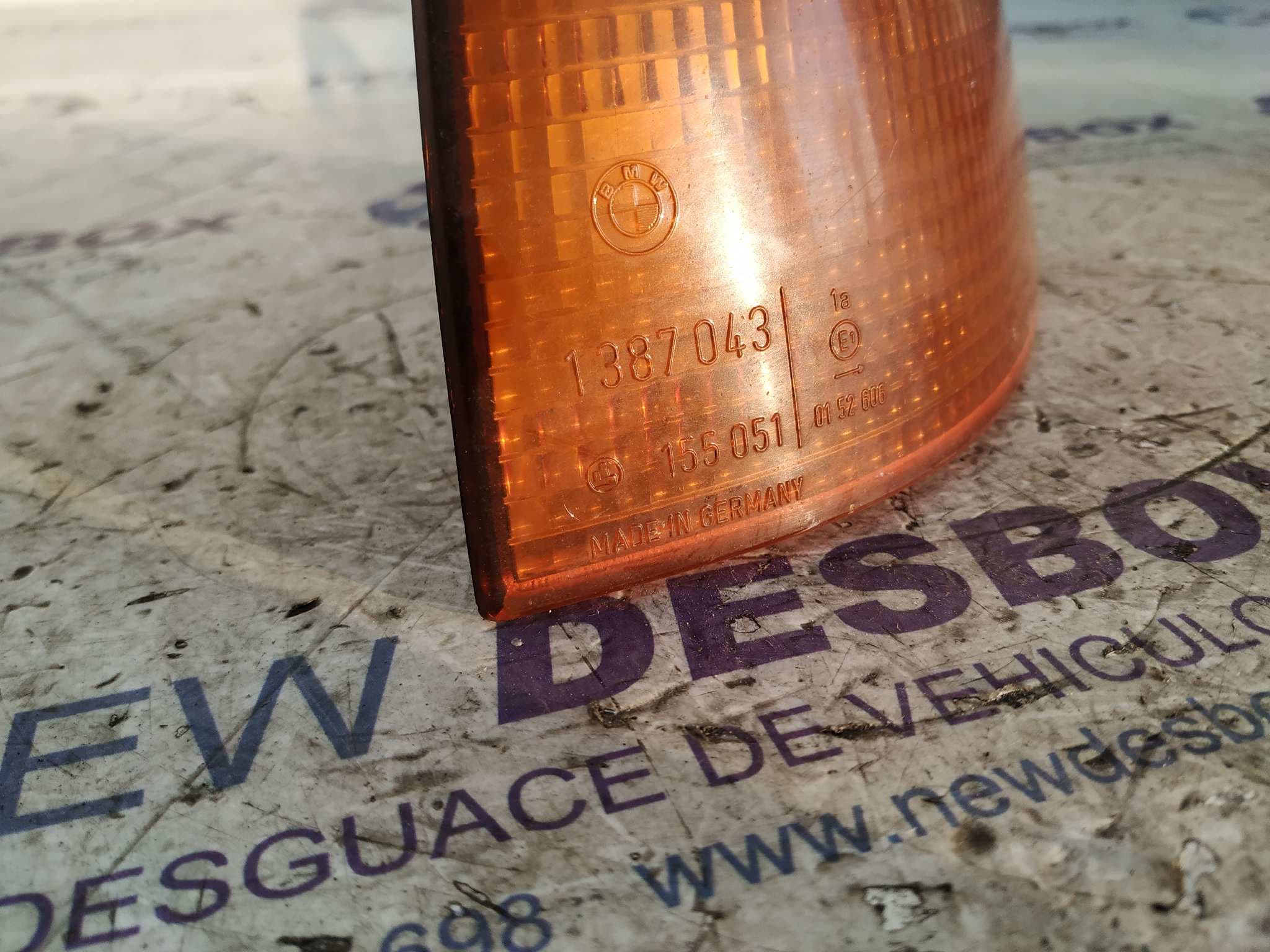 Recambio de PILOTO DELANTERO IZQUIERDO para BMW SERIE 3 COMPACTO (E36) referencia OEM IAM 1387043 5