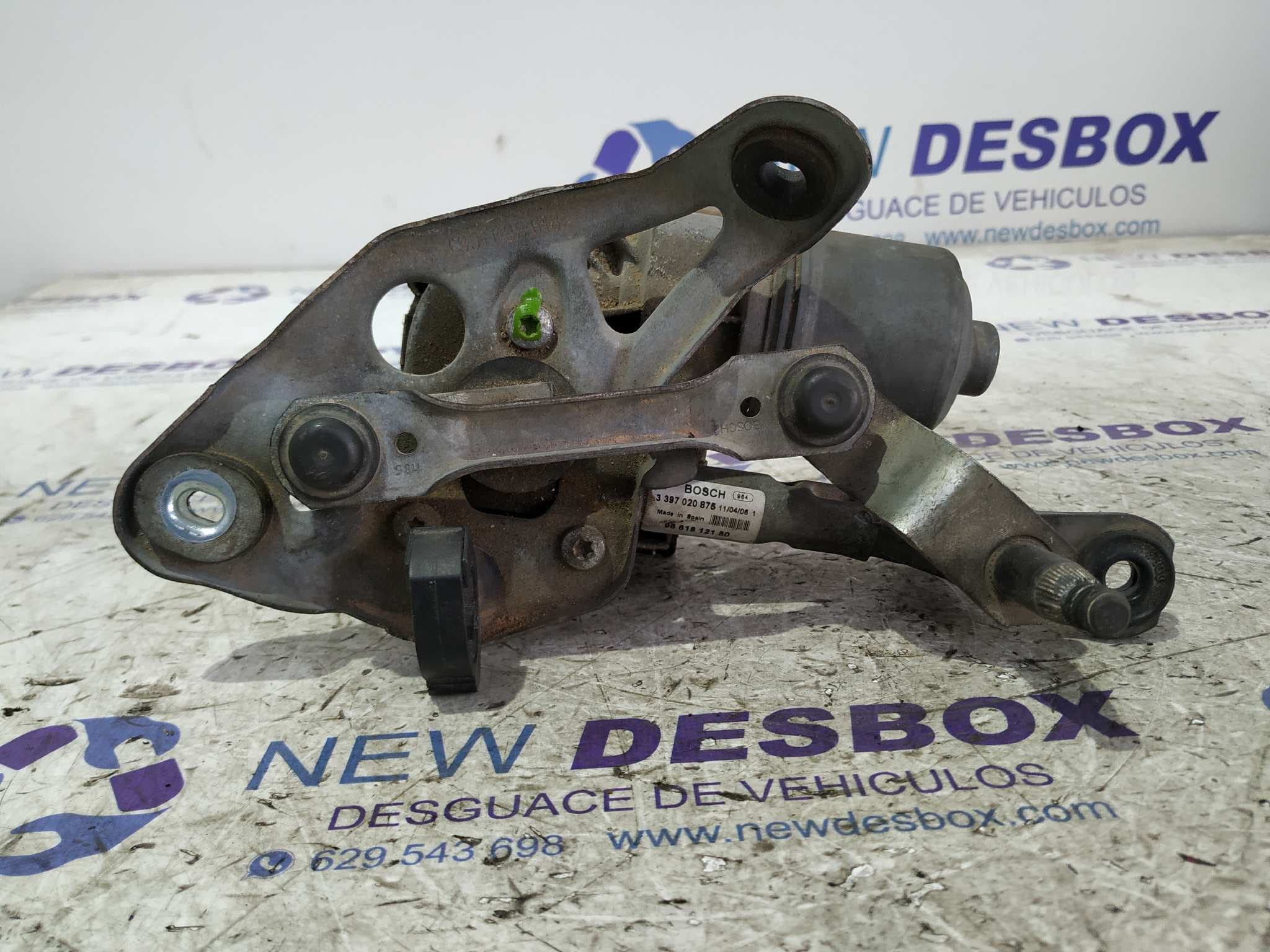 Recambio de MOTOR LIMPIA DELANTERO para PEUGEOT 407 2.0 referencia OEM IAM 0390241968 5