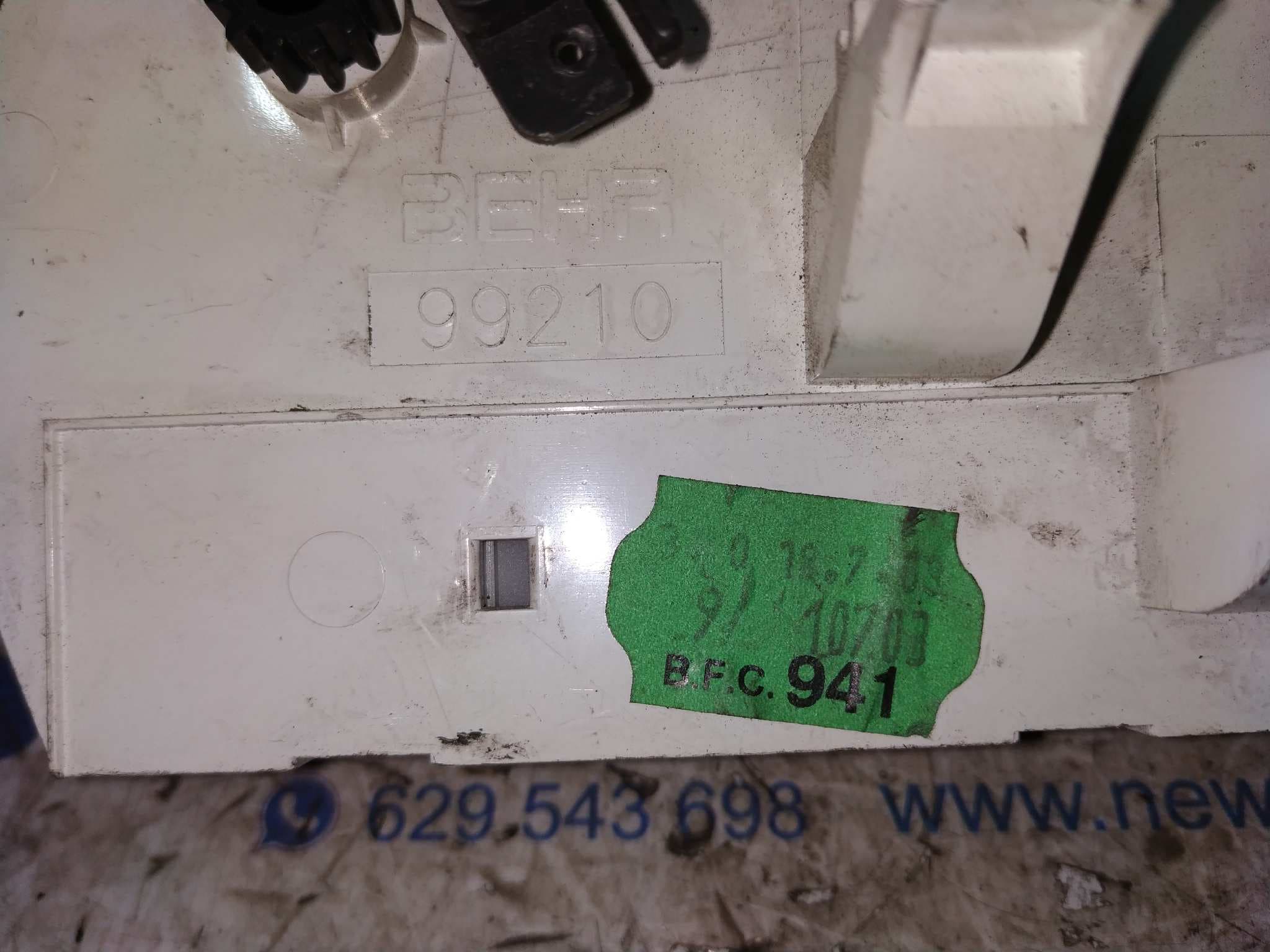 Recambio de MANDO CALEFACCION / AIRE ACONDICIONADO para PEUGEOT 206 4-TRG. referencia OEM IAM 99210 6