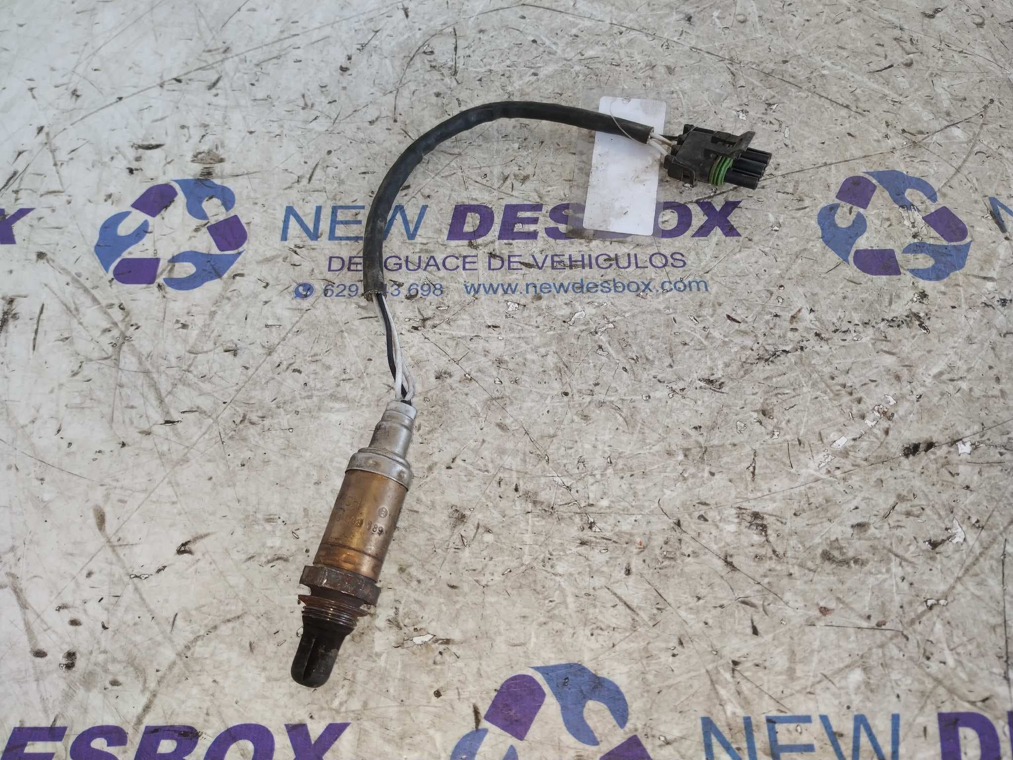 Recambio de SONDA LAMBDA para RENAULT CLIO I FASE I+II (B/C57) 1.2 Alize D7F730 referencia OEM IAM 0258003189   - ROJO