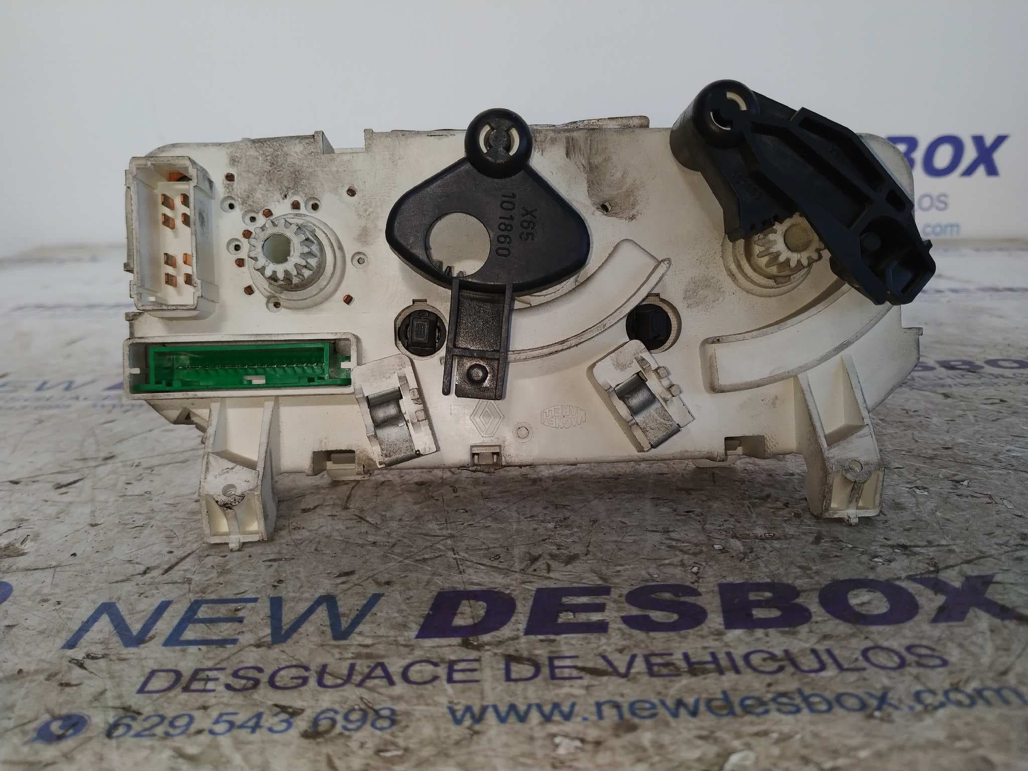 Recambio de MANDO CALEFACCION / AIRE ACONDICIONADO para RENAULT CLIO II FASE I (B/CBO) 1.9 dTi Diesel F9Q780 referencia OEM IAM 595345000   - PLATA 4