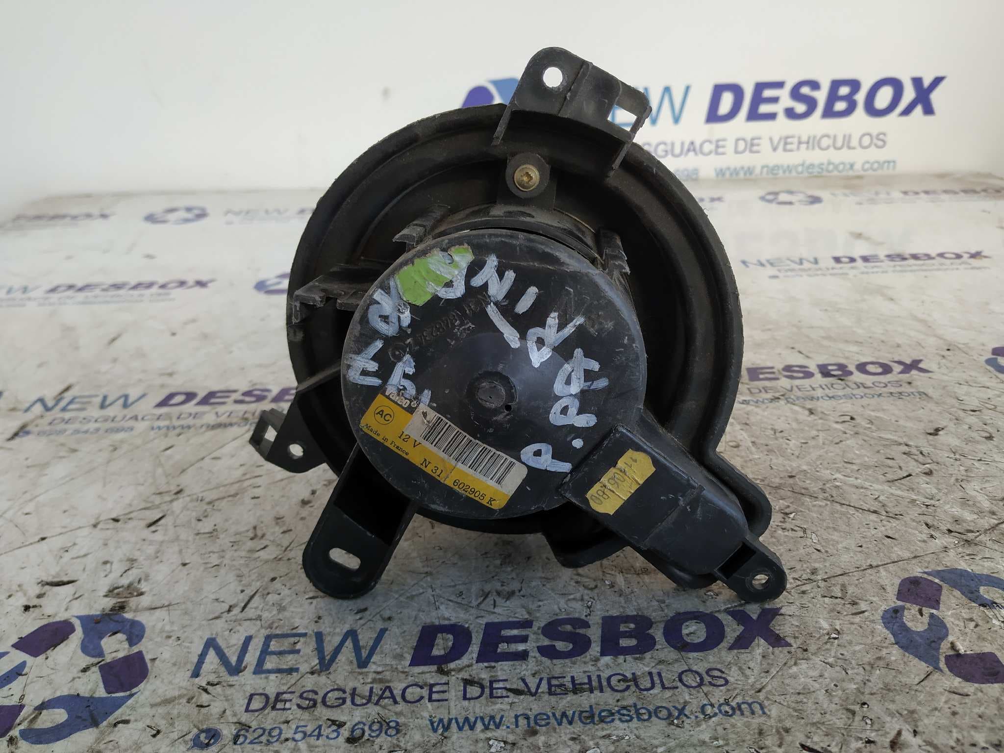 Recambio de VENTILADOR CALEFACCION para PEUGEOT PARTNER (S1) WJY referencia OEM IAM 602905K