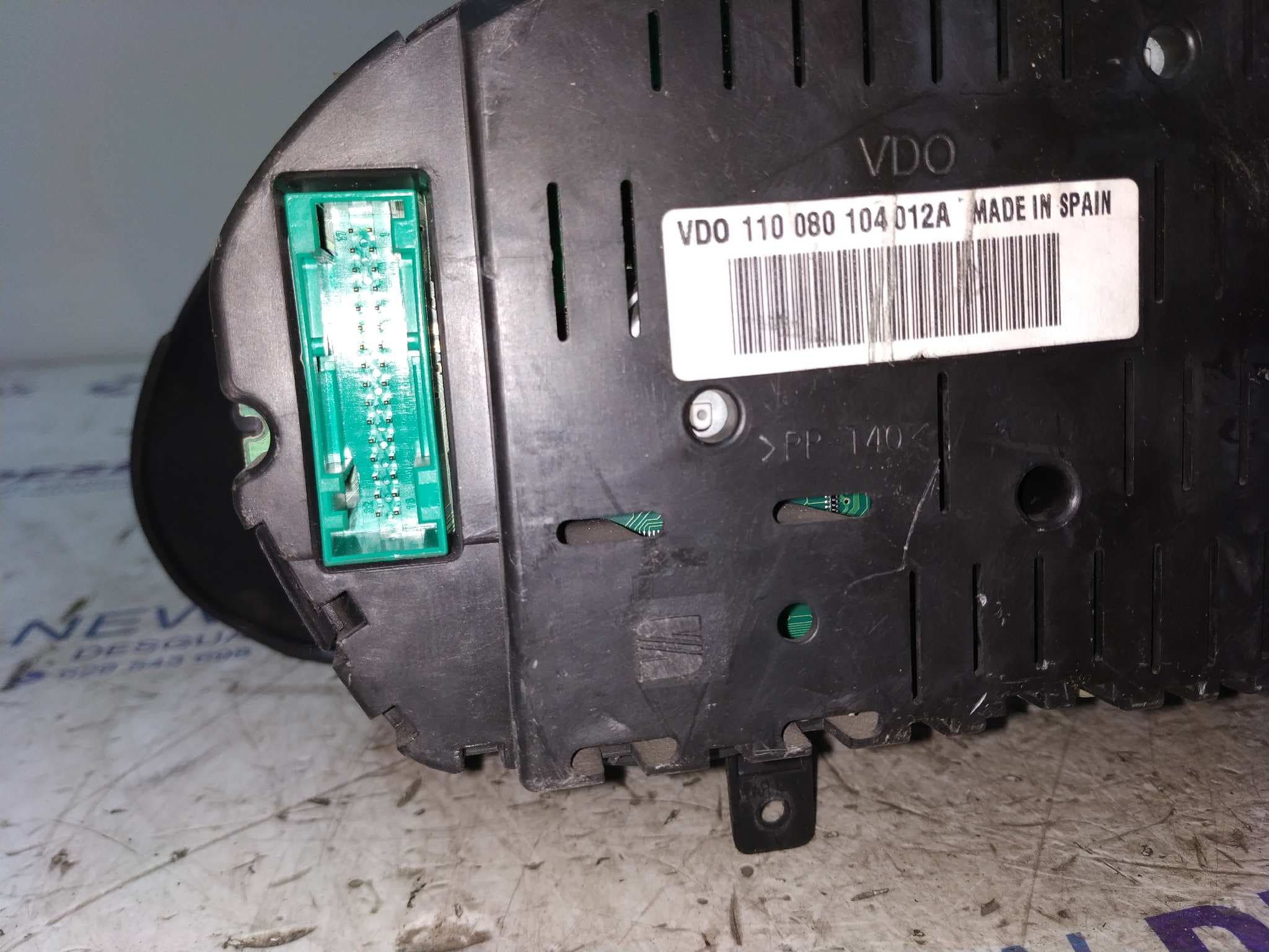 Recambio de CUADRO INSTRUMENTOS para SEAT IBIZA (6L1) BBZ referencia OEM IAM W06L0920801C 2