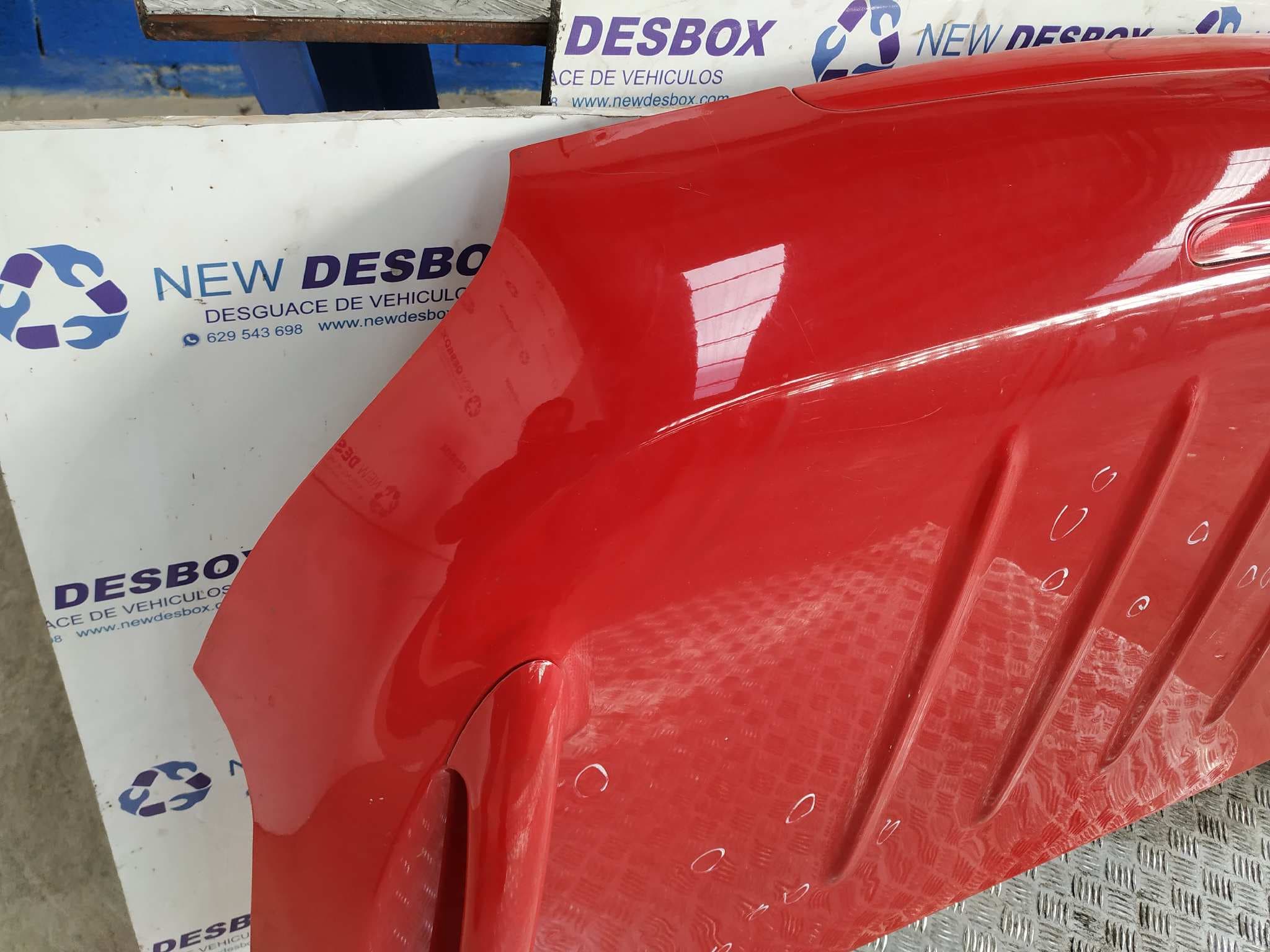 Recambio de PORTON TRASERO para PEUGEOT 206 CC 1.6 16V CAT NFUTU5JP4 referencia OEM IAM    - ROJO 3