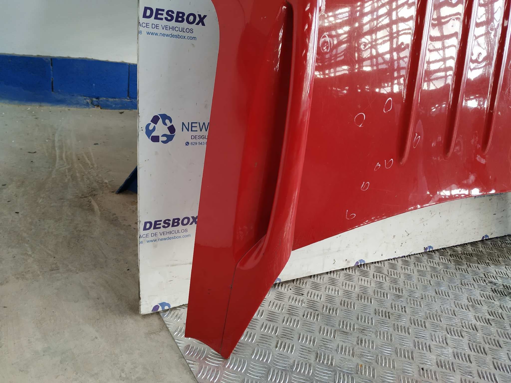 Recambio de PORTON TRASERO para PEUGEOT 206 CC 1.6 16V CAT NFUTU5JP4 referencia OEM IAM    - ROJO 4