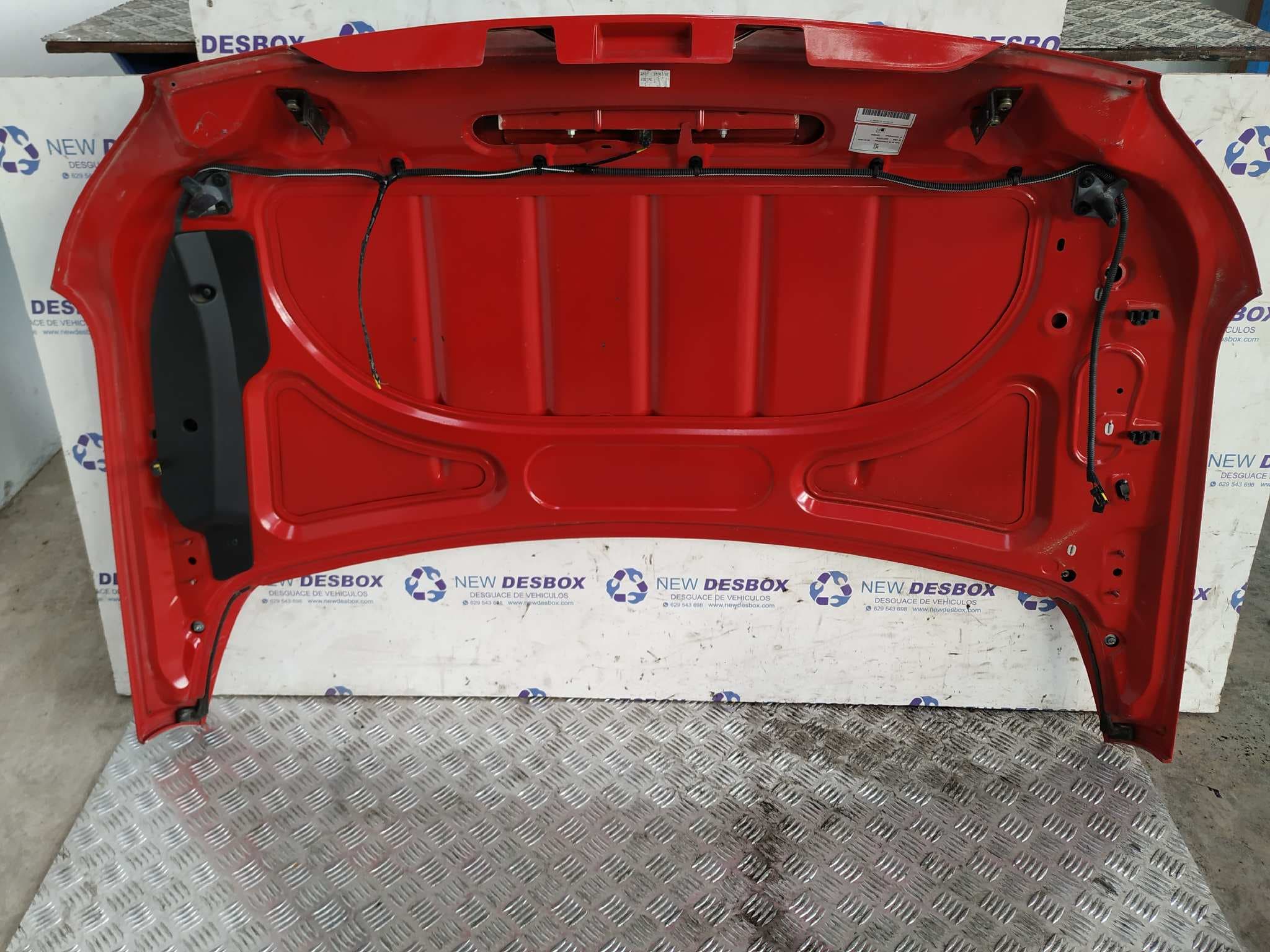 Recambio de PORTON TRASERO para PEUGEOT 206 CC 1.6 16V CAT NFUTU5JP4 referencia OEM IAM    - ROJO 6