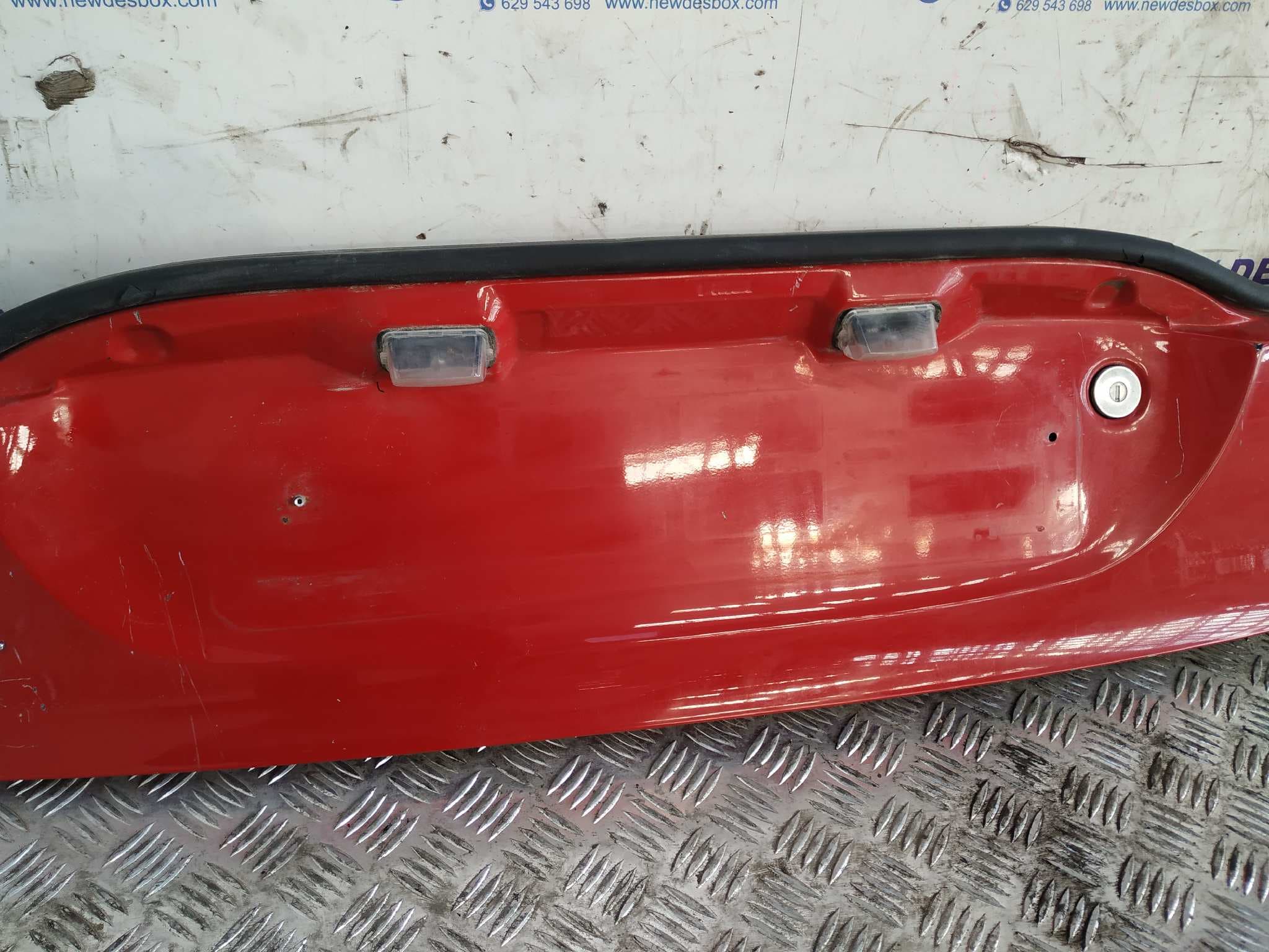 Recambio de PORTON TRASERO para PEUGEOT 206 CC 1.6 16V CAT NFUTU5JP4 referencia OEM IAM    - ROJO 4