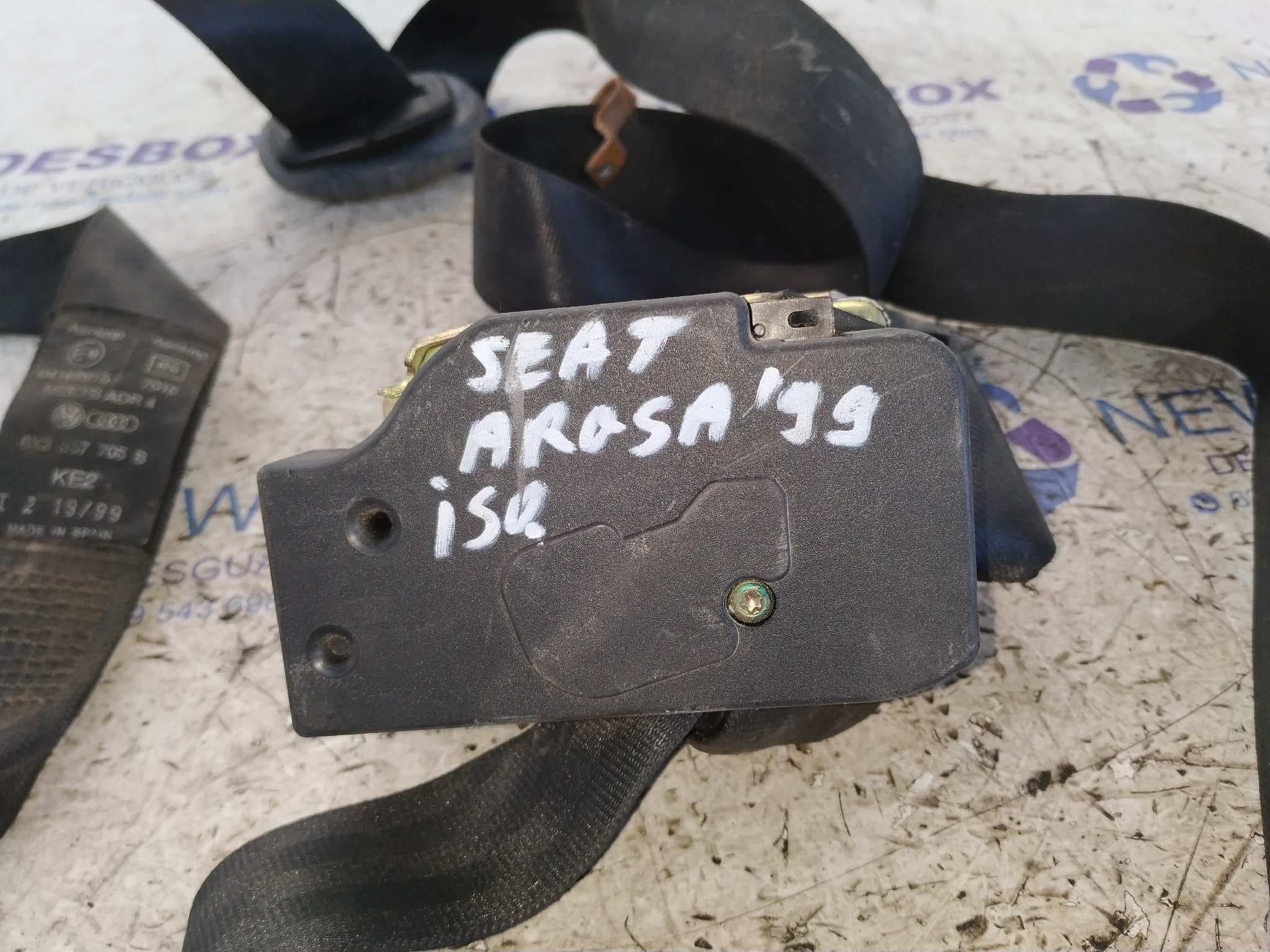 Recambio de CINTURON DELANTERO IZQUIERDO para SEAT AROSA (6H1) referencia OEM IAM 6X3857705B 5