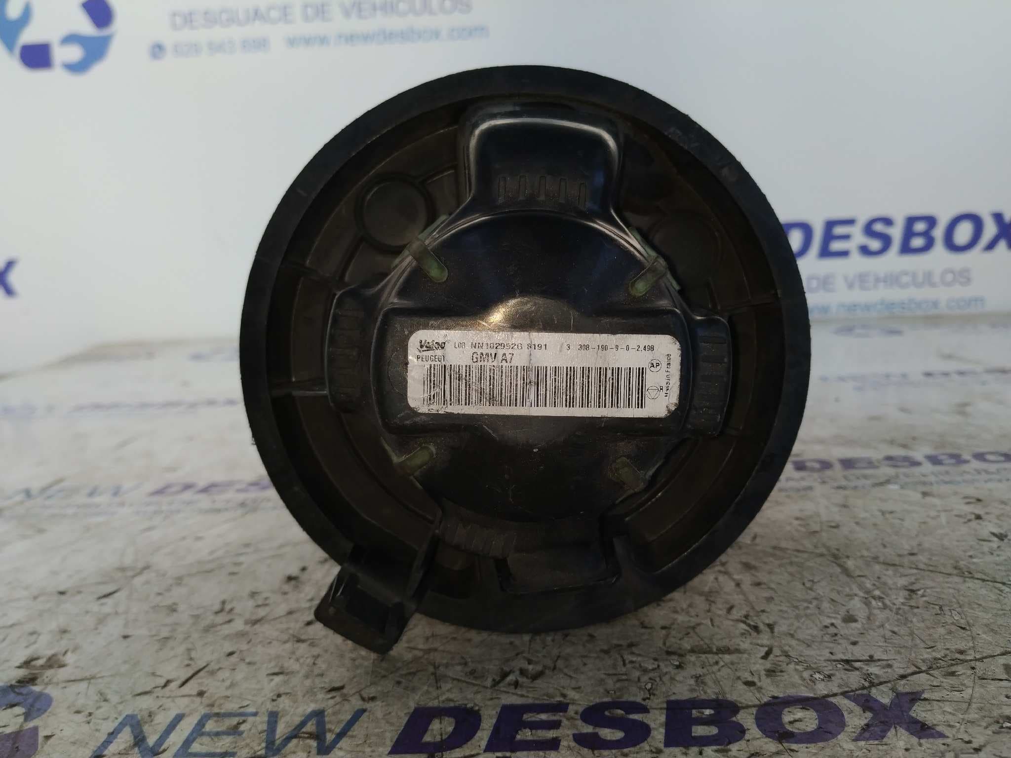Recambio de MOTOR CALEFACCION para PEUGEOT 207 SW Confort 9HXDV6ATED4 referencia OEM IAM NN102992G   - PLATA