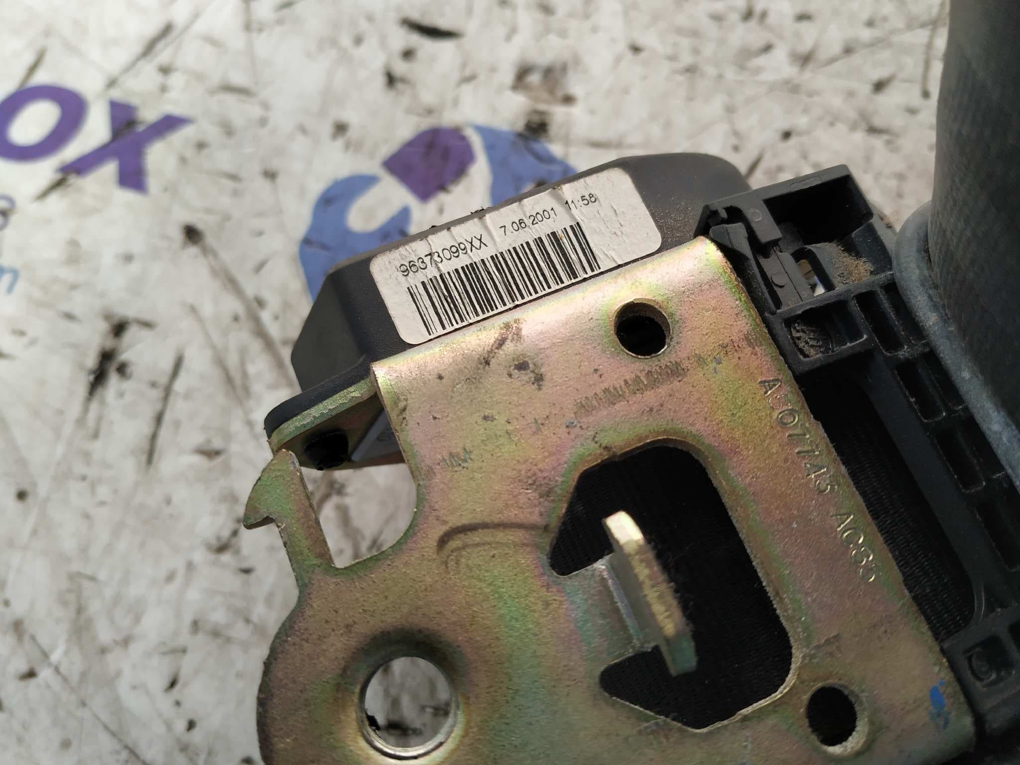 Recambio de CINTURON DELANTERO IZQUIERDO para PEUGEOT 307 (S1) referencia OEM IAM 96373099XX 6