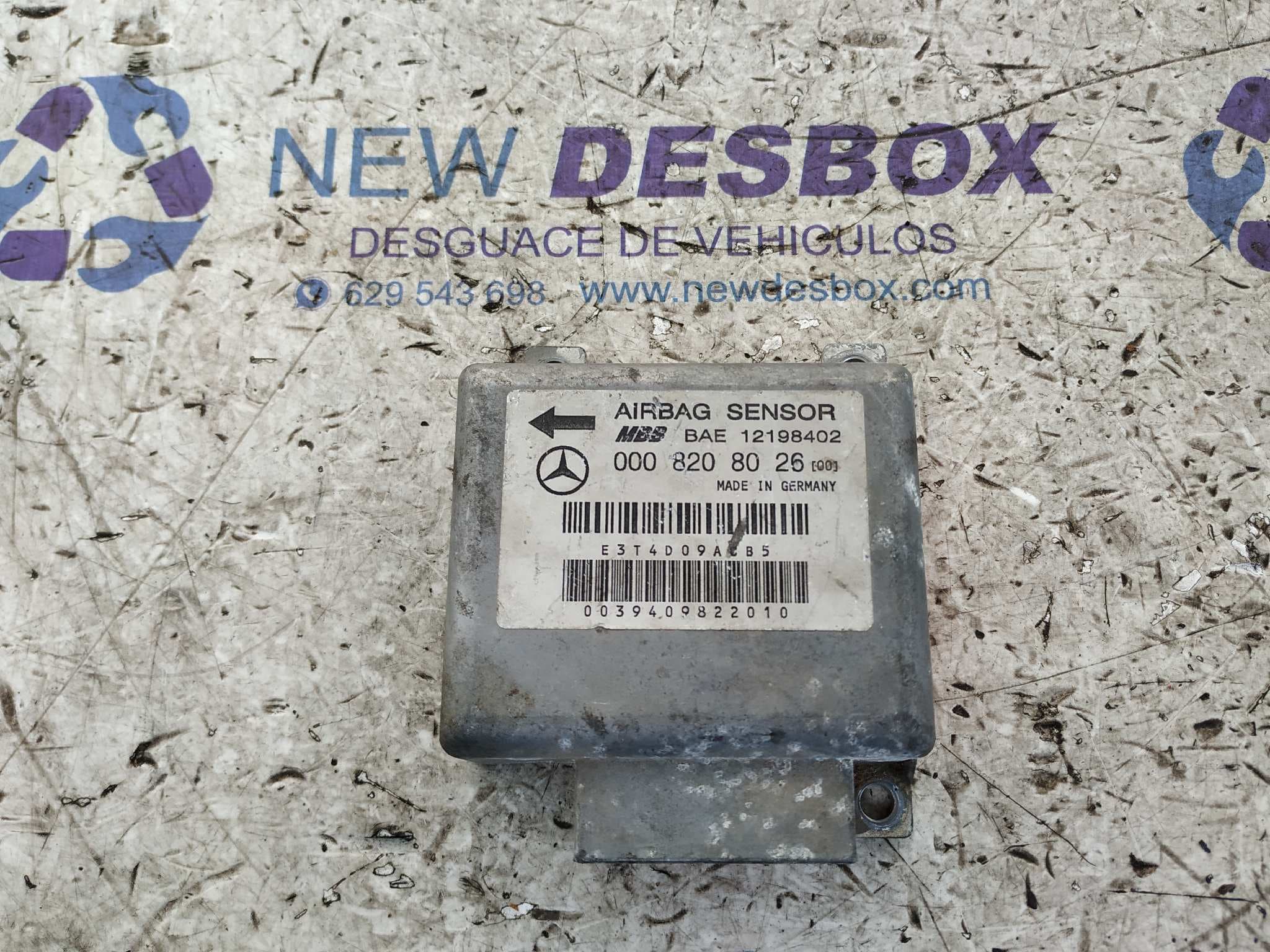 Recambio de CENTRALITA AIRBAG para MERCEDES-BENZ CLASE C (W202) 111920 referencia OEM IAM 0008208026