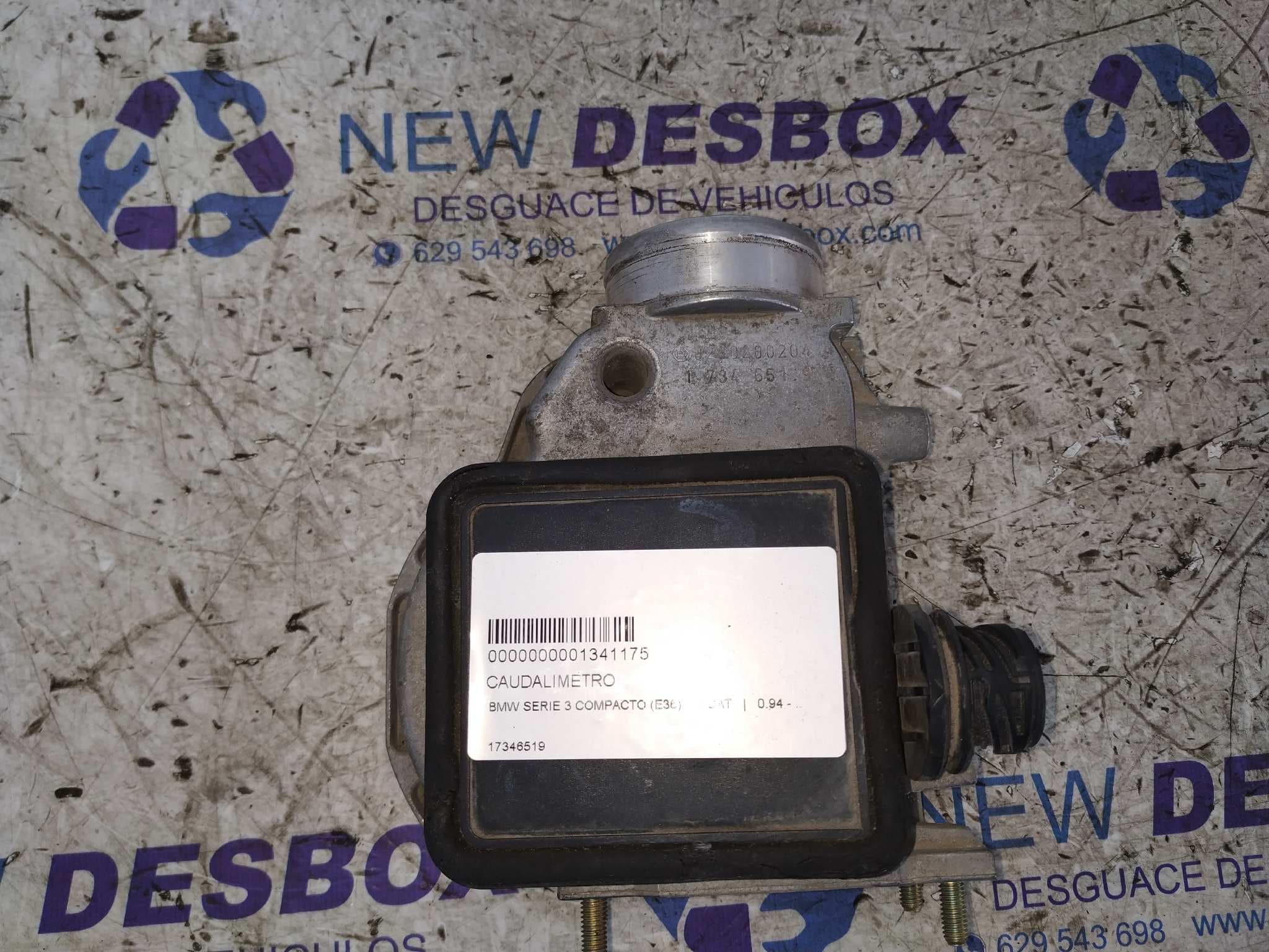 Recambio de CAUDALIMETRO para BMW SERIE 3 COMPACTO (E36) 164E2G referencia OEM IAM 17346519