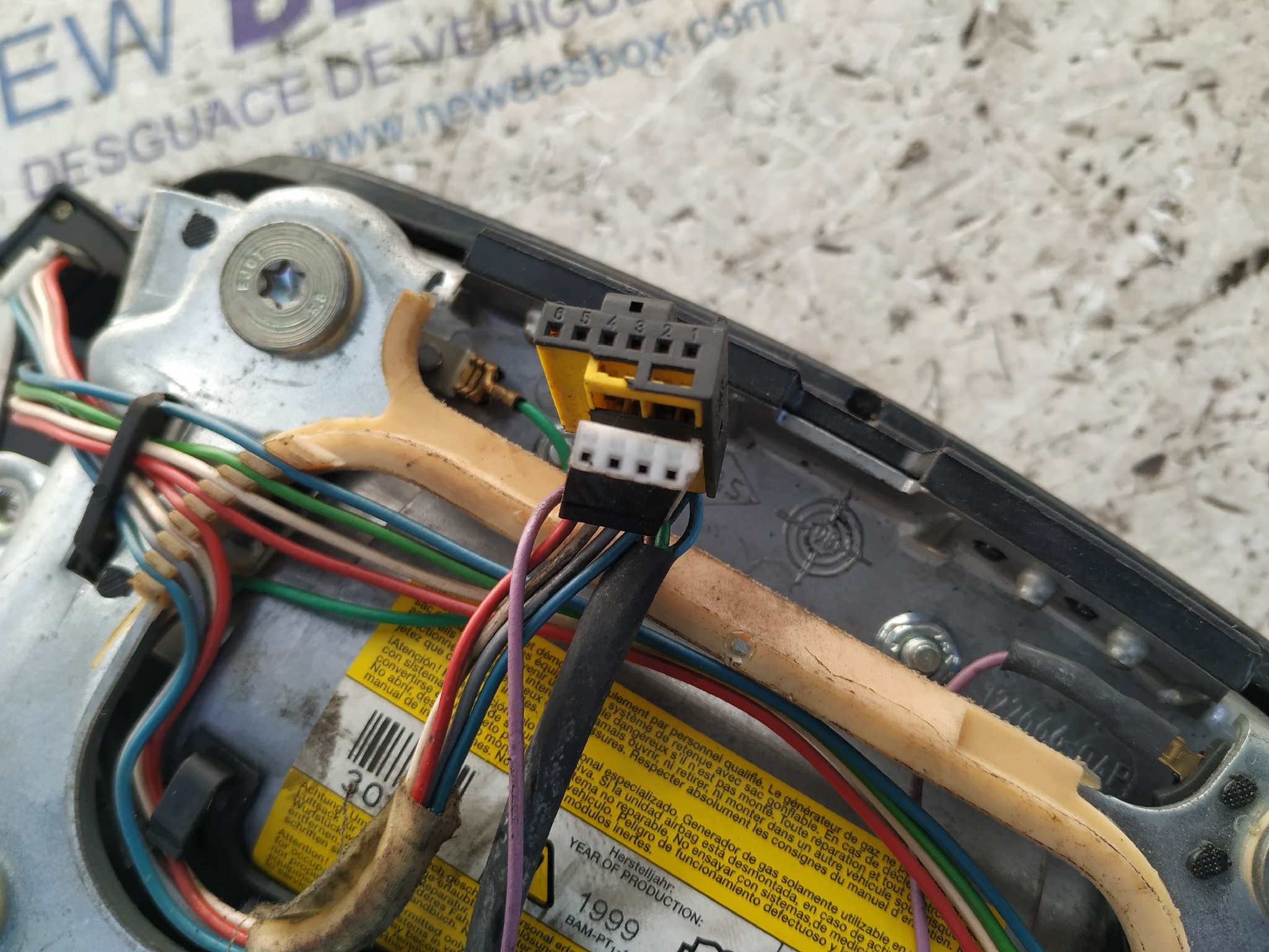 Recambio de AIRBAG DELANTERO IZQUIERDO para BMW SERIE 5 BERLINA (E39) referencia OEM IAM 33109599804B 4