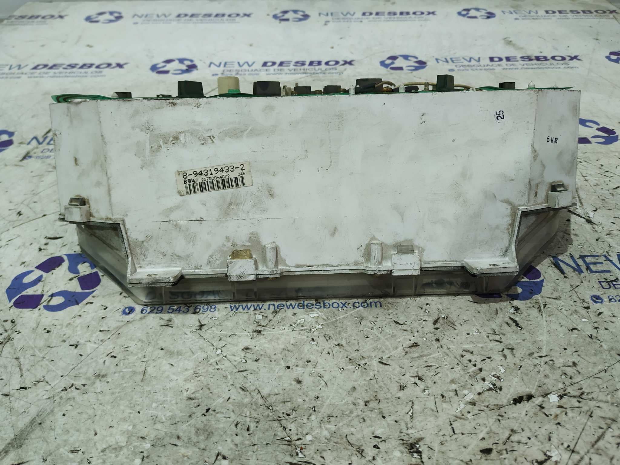 Recambio de CUADRO INSTRUMENTOS para ISUZU VAN MIDI referencia OEM IAM 8943194332 2