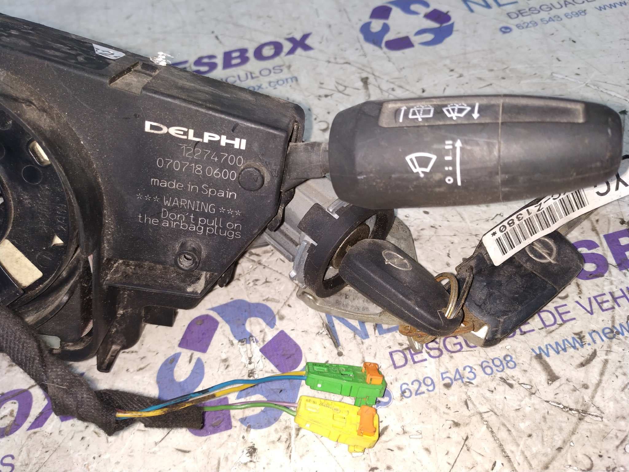 Recambio de MANDO MULTIFUNCION para OPEL CORSA D Z13DTR referencia OEM IAM 13142283   - NEGRO 3