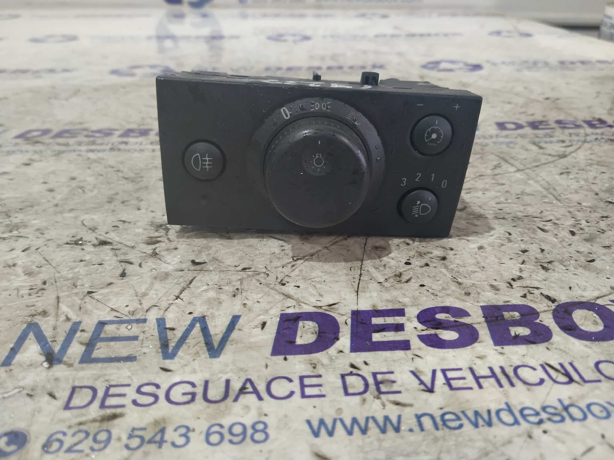 Recambio de MANDO LUCES para OPEL MERIVA Cosmo Z16SE referencia OEM IAM 93394756   - GRIS