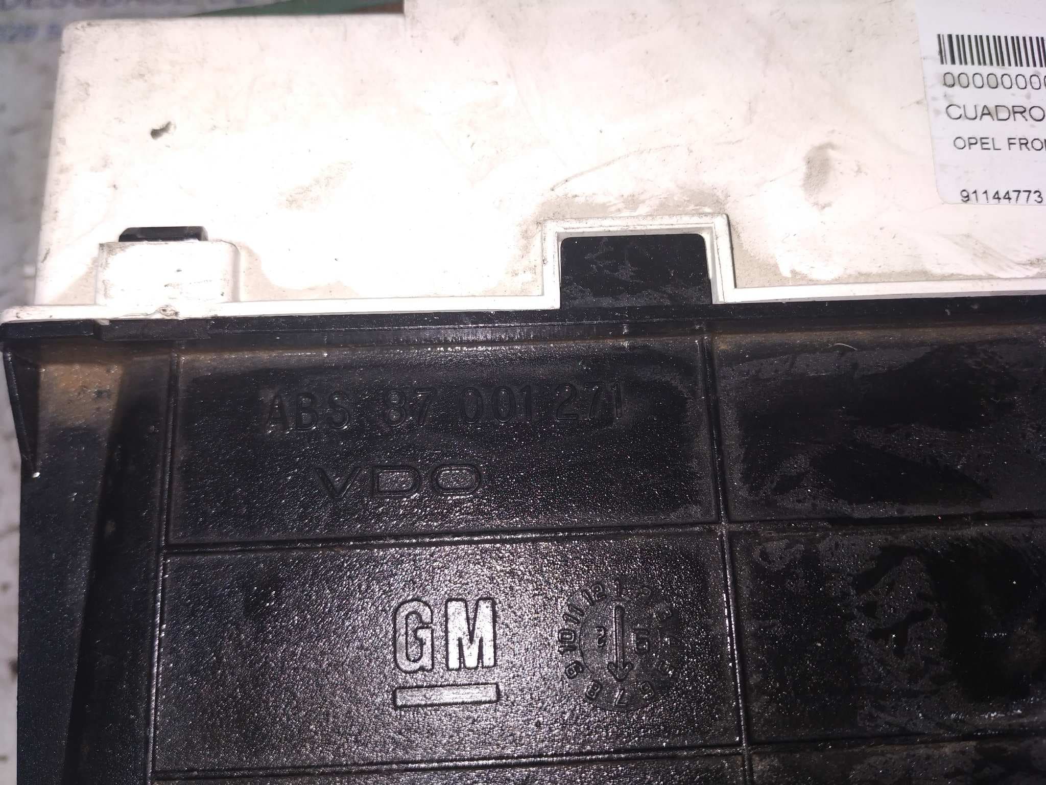 Recambio de CUADRO INSTRUMENTOS para OPEL FRONTERA A C20NE referencia OEM IAM 91144773 5