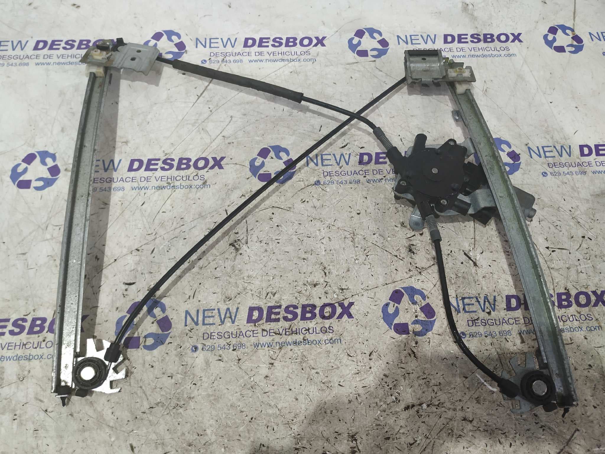Recambio de ELEVALUNAS DELANTERO DERECHO para SEAT CORDOBA BERLINA (6K2) CLX APQ referencia OEM IAM 454500007   - PLATA 3