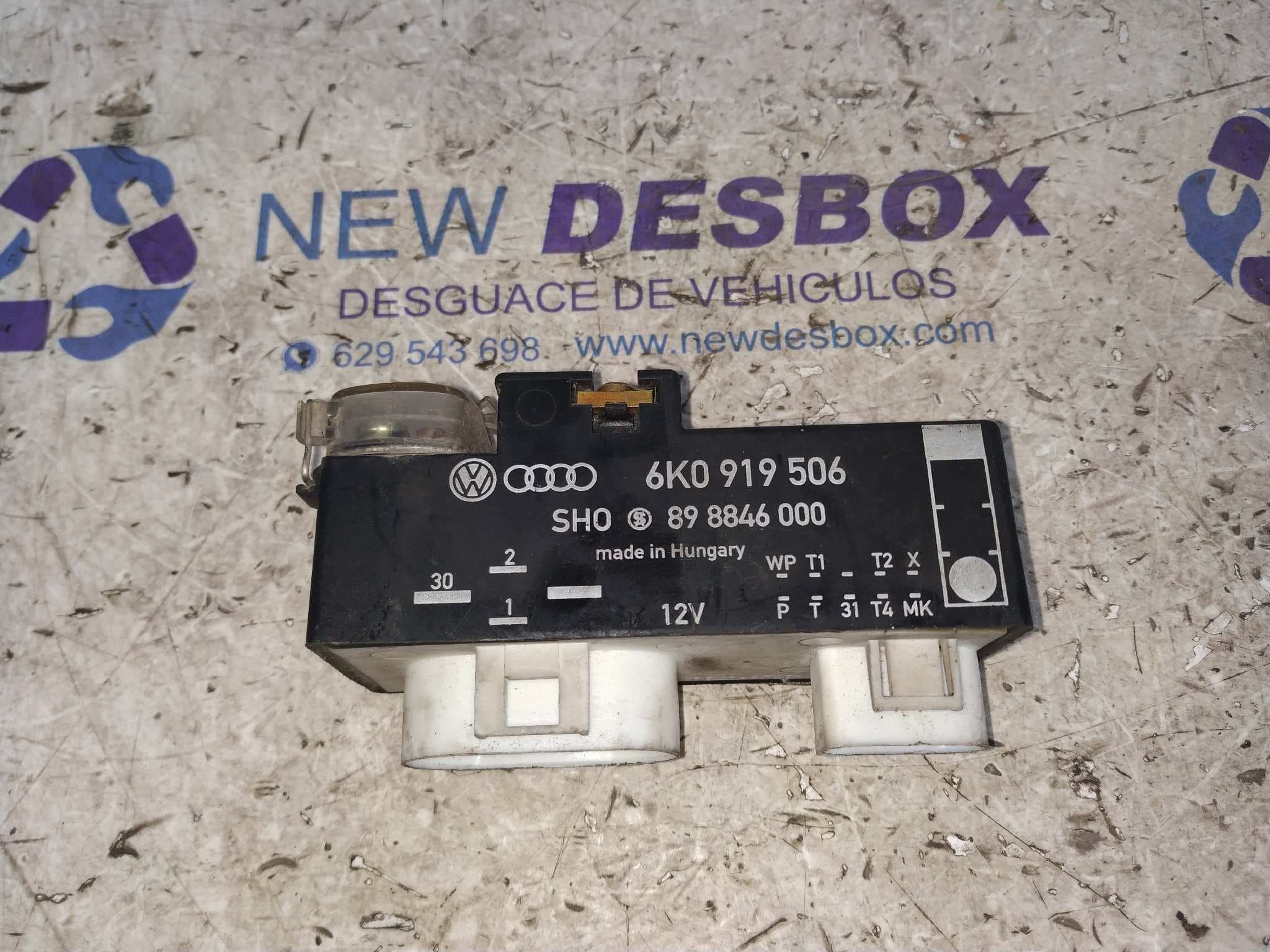 Recambio de CAJA RELES VENTILADORES para SEAT IBIZA (6K) * referencia OEM IAM 6K0919506   - GRIS