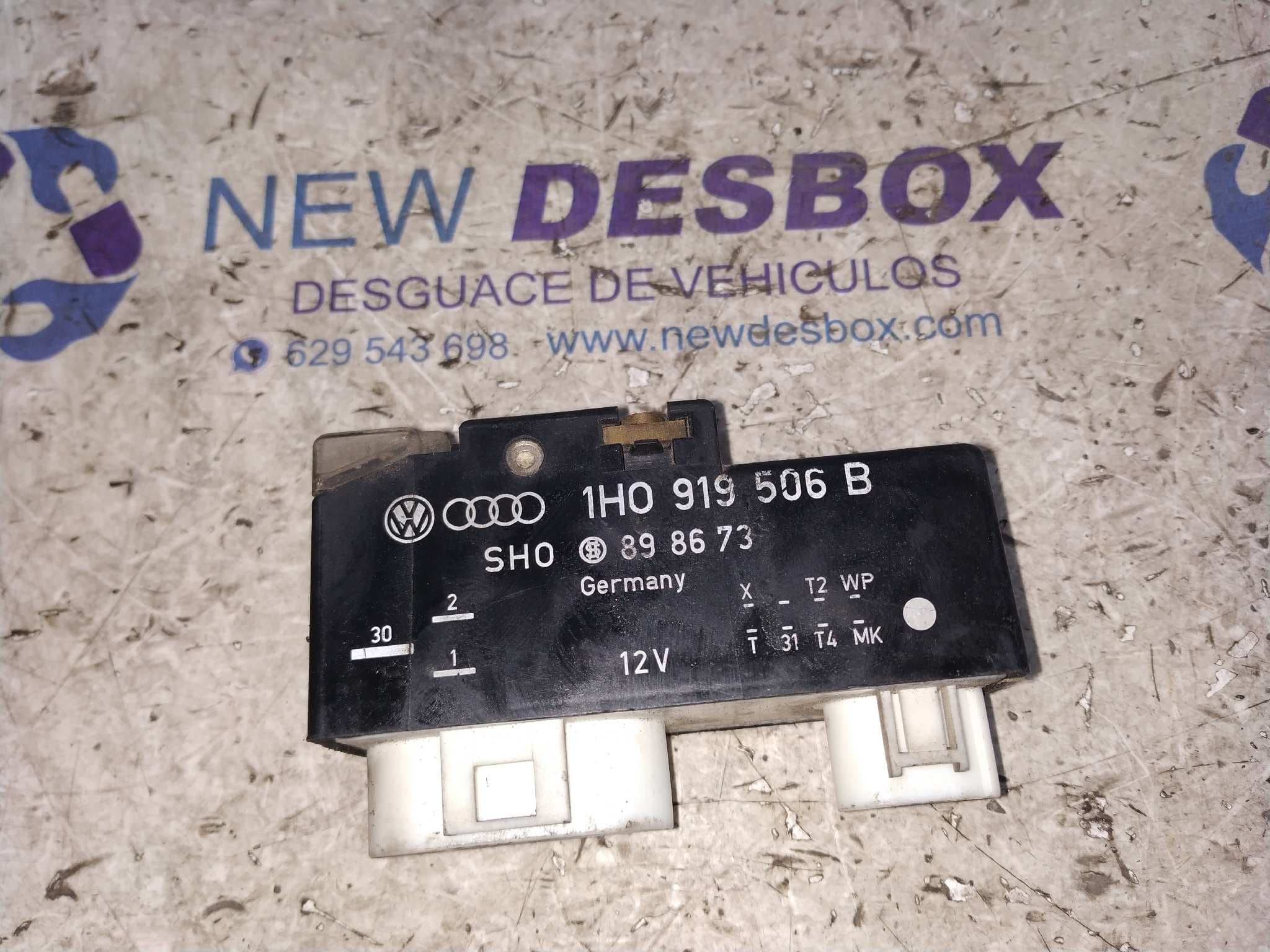 Recambio de CAJA RELES VENTILADORES para SEAT CORDOBA BERLINA (6K2) CLX 1F referencia OEM IAM 1H0919506B   - BLANCO