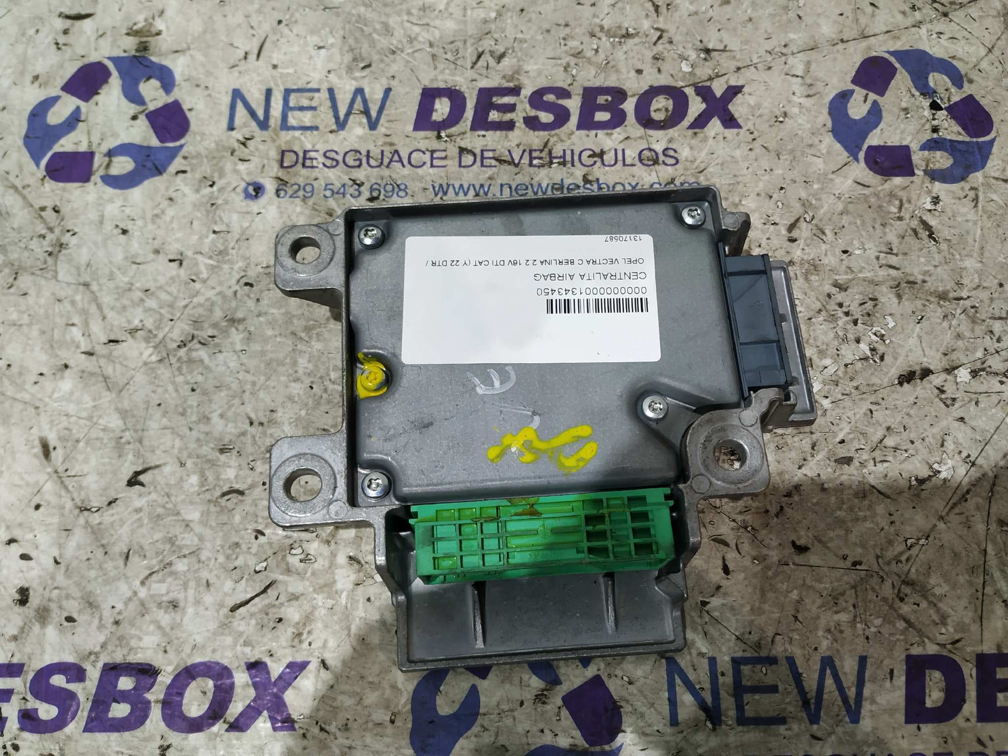 Recambio de CENTRALITA AIRBAG para OPEL VECTRA C BERLINA 2.2 16V DTI CAT (Y 22 DTR / L50) Y22DTR referencia OEM IAM 13170587 2