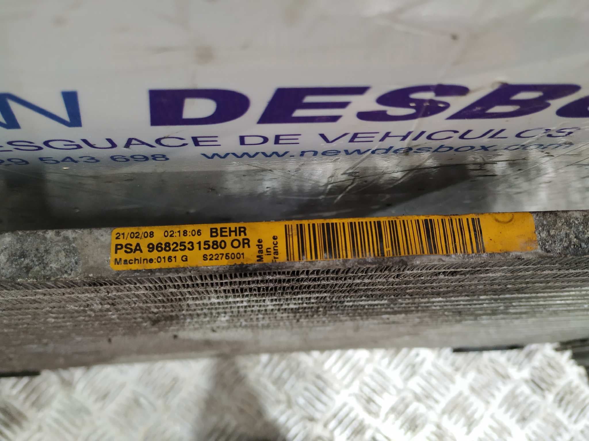 Recambio de CONDENSADOR / RADIADOR  AIRE ACONDICIONADO para CITROEN C4 GRAND PICASSO 1.6 16V HDi FAP 9HZ referencia OEM IAM 9682531580   - DORADO 3