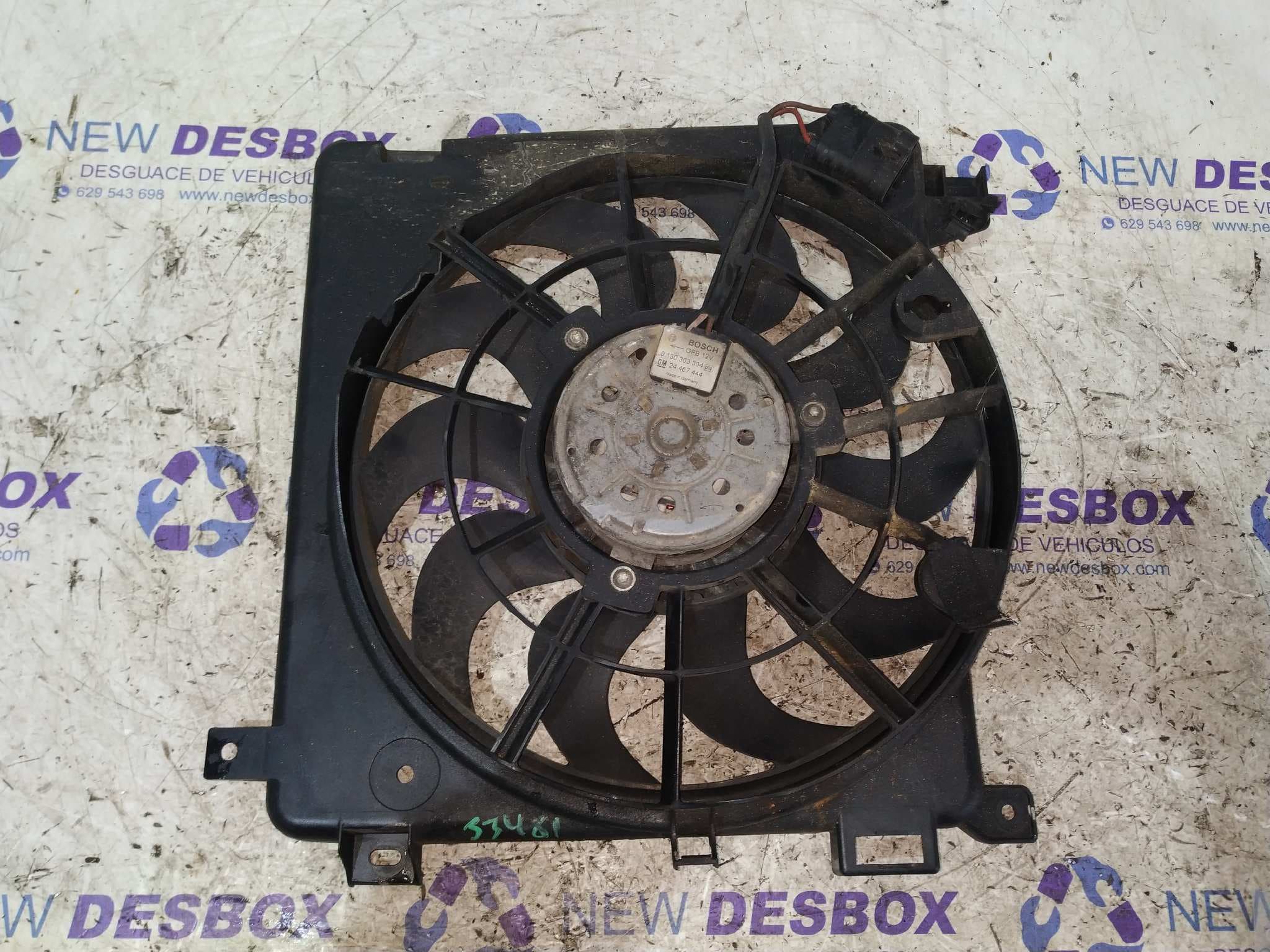 Recambio de ELECTROVENTILADOR para OPEL ASTRA GTC Sport Z19DTH referencia OEM IAM 24467444   - BLANCO