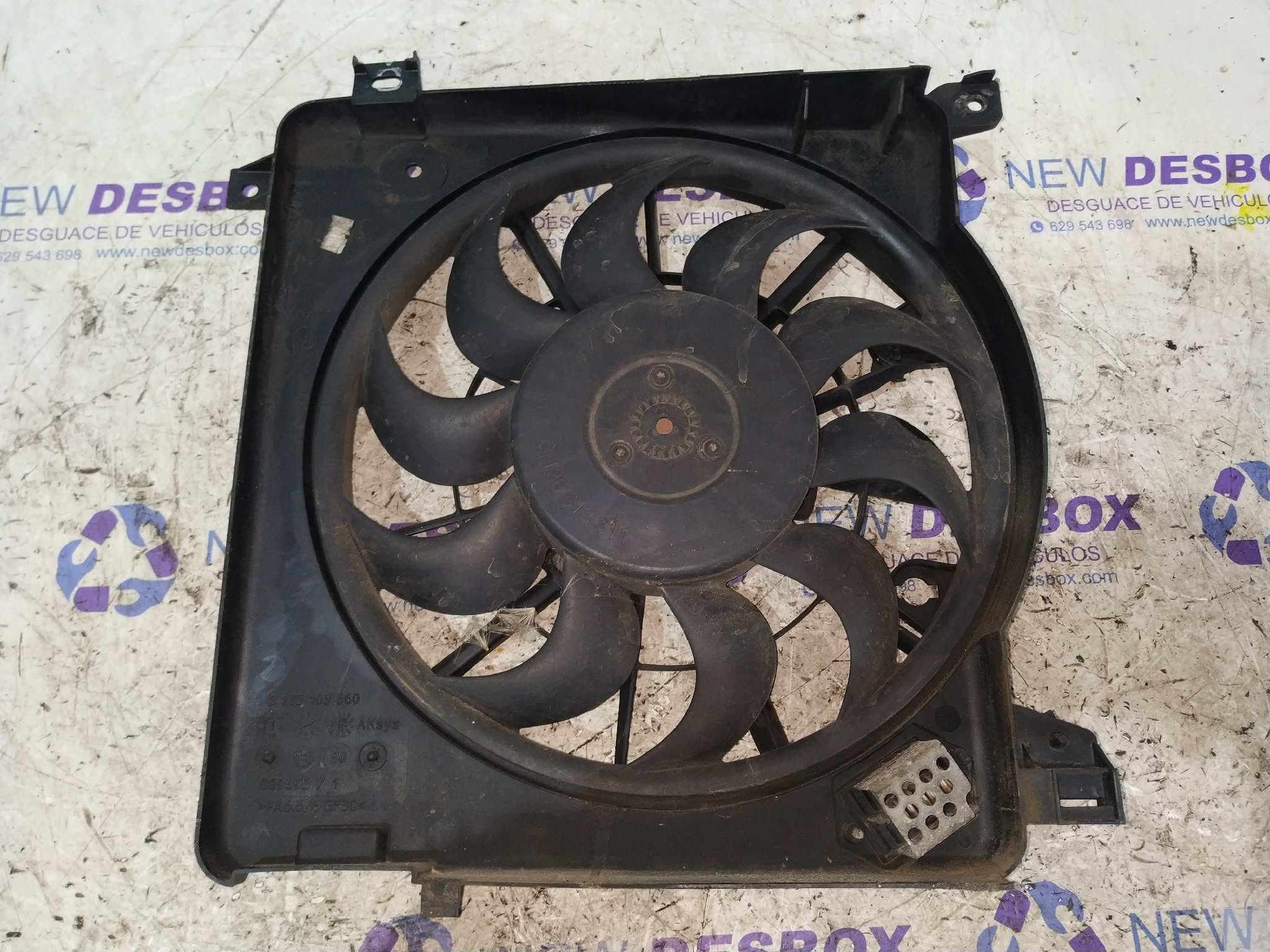 Recambio de ELECTROVENTILADOR para OPEL ASTRA GTC Sport Z19DTH referencia OEM IAM 24467444   - BLANCO 2