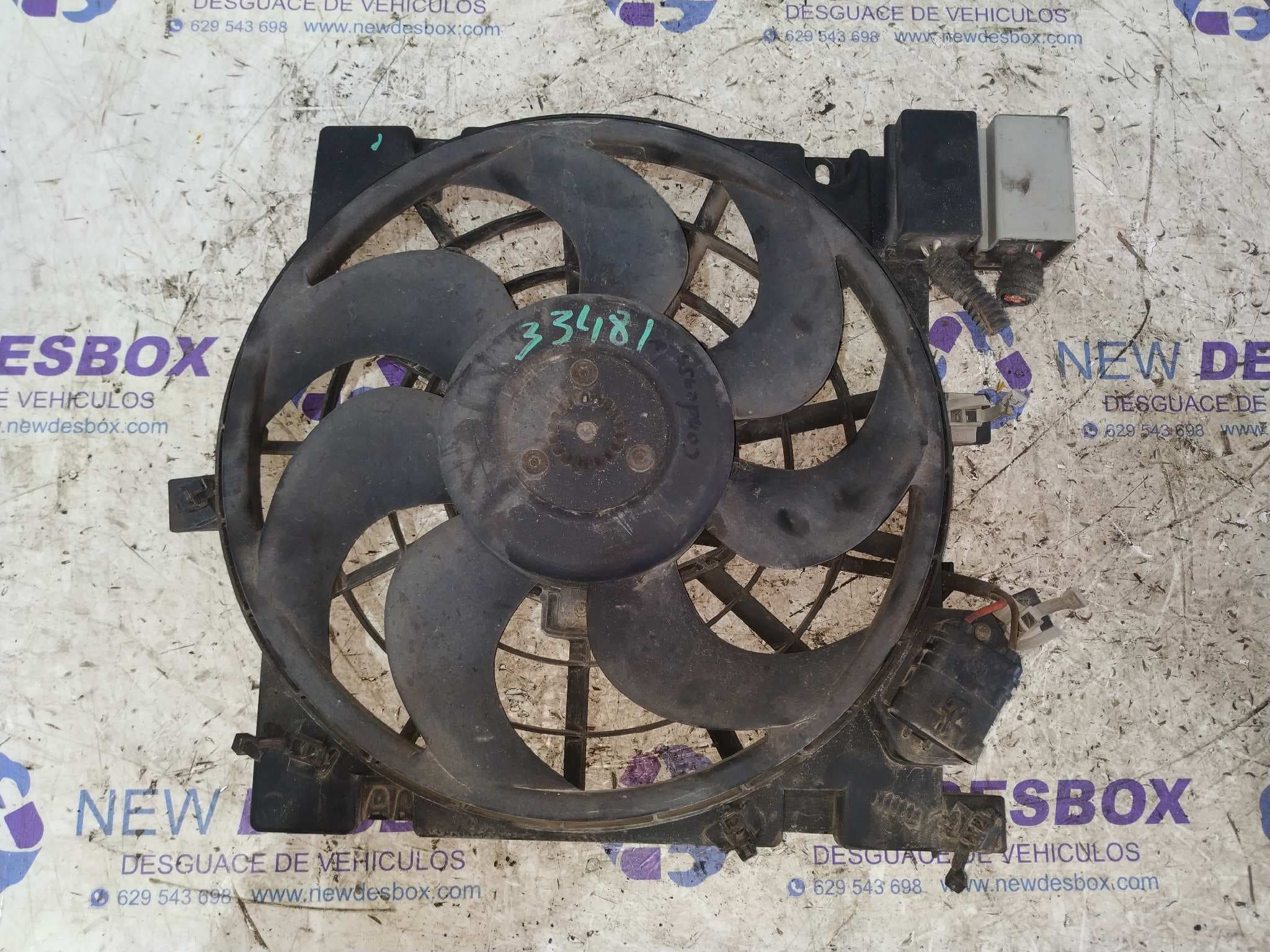 Recambio de ELECTROVENTILADOR RADIADOR AIRE ACONDICIONADO para OPEL ASTRA GTC Sport Z19DTH referencia OEM IAM 13158655   - BLANCO