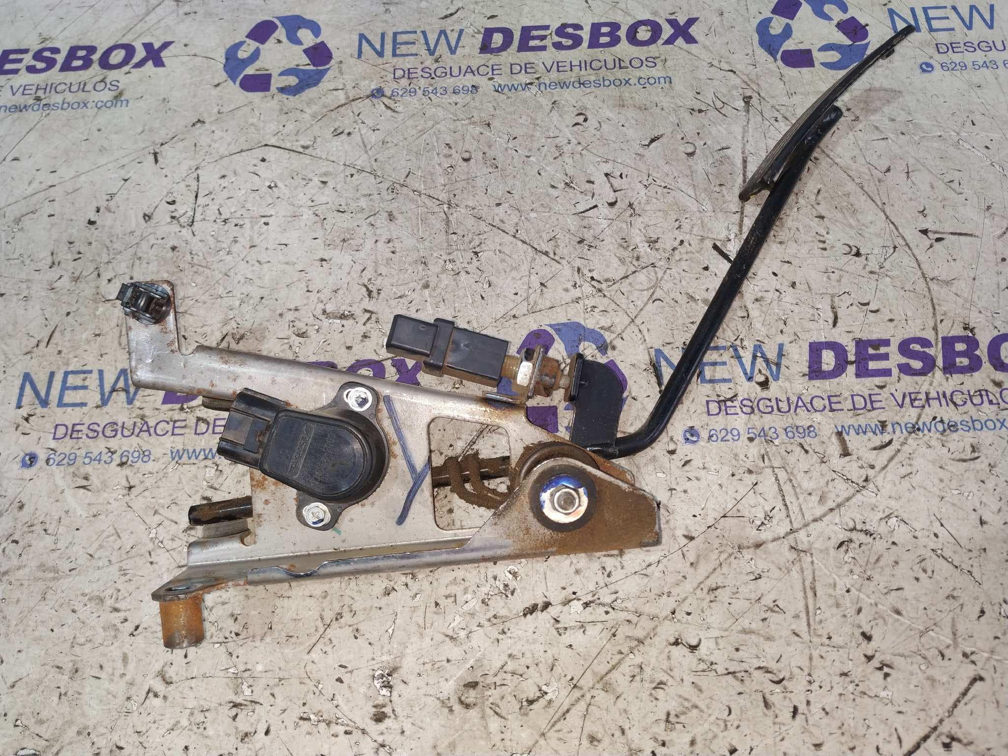 Recambio de POTENCIOMETRO PEDAL para FORD RANGER (ES) 2.5 TDCi CAT WL referencia OEM IAM CB0541 AC0   - NARANJA 6