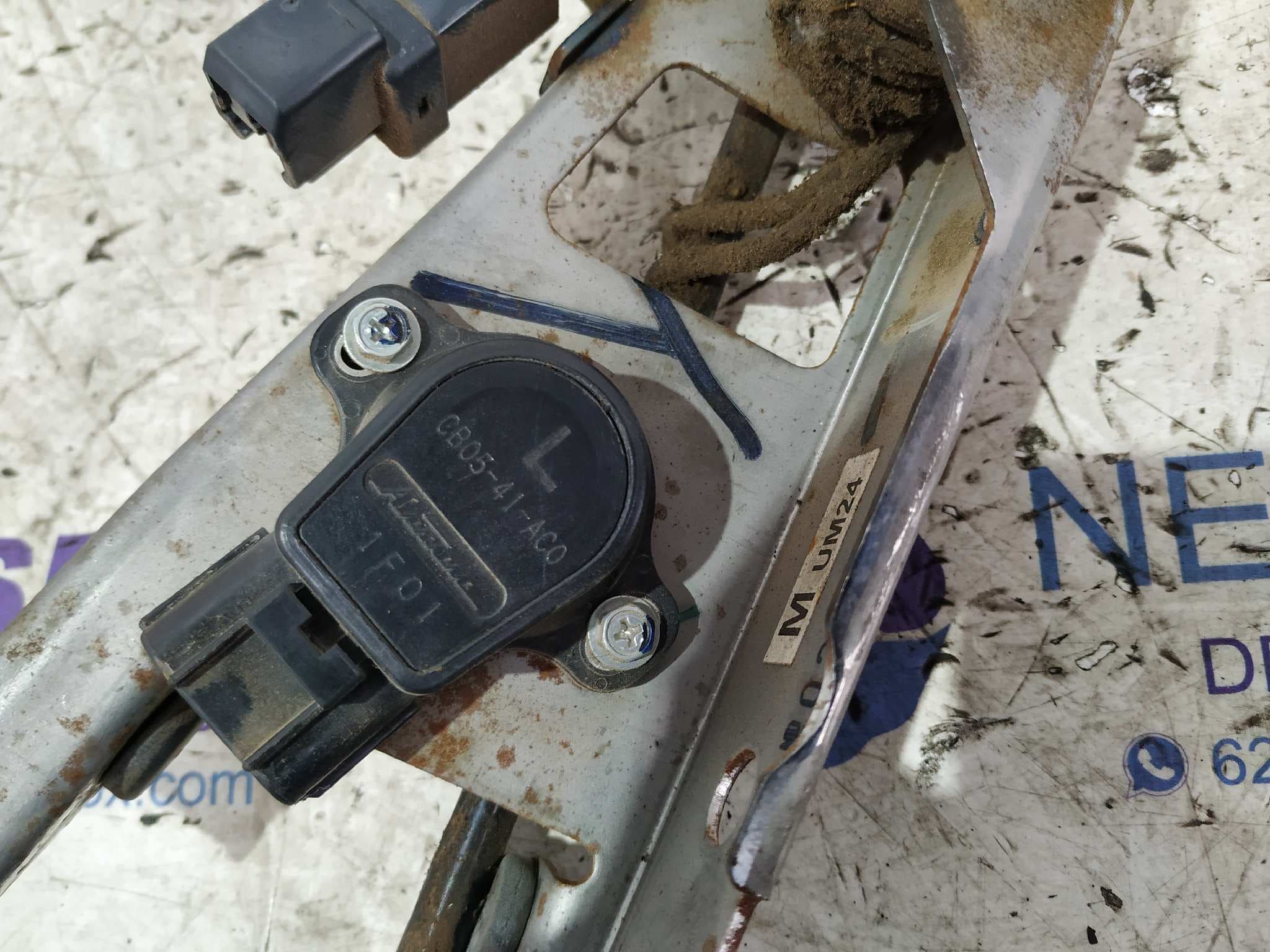 Recambio de POTENCIOMETRO PEDAL para FORD RANGER (ES) 2.5 TDCi CAT WL referencia OEM IAM CB0541 AC0   - NARANJA 8