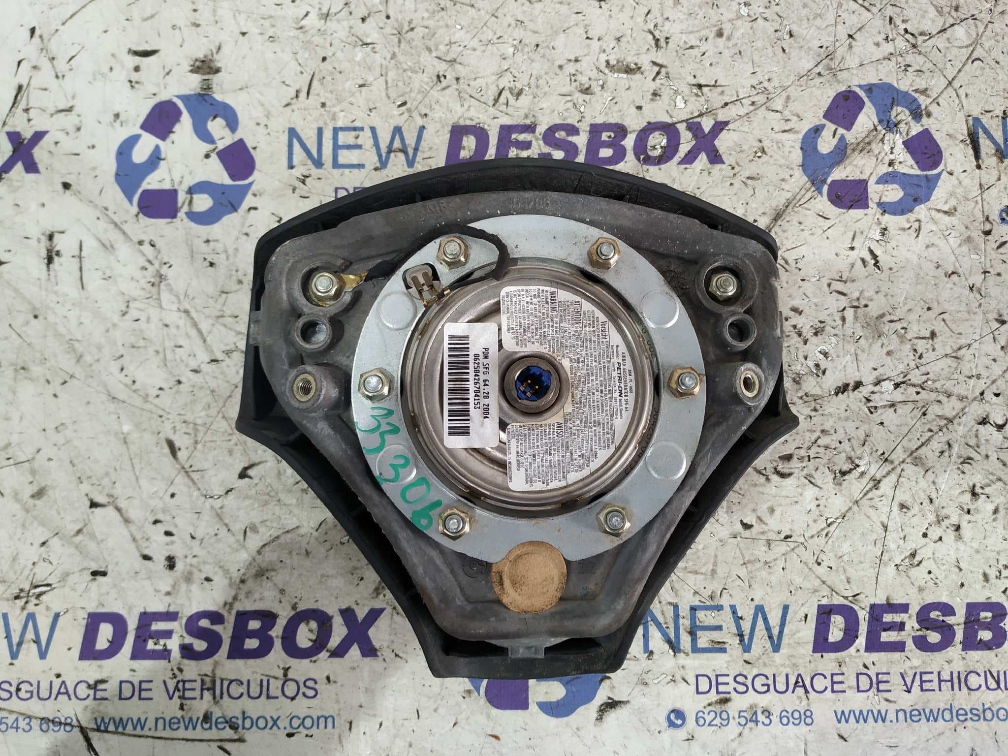 Recambio de AIRBAG DELANTERO IZQUIERDO para AUDI A3 (8P) BKD referencia OEM IAM PDN SFG6420   - GRIS 2