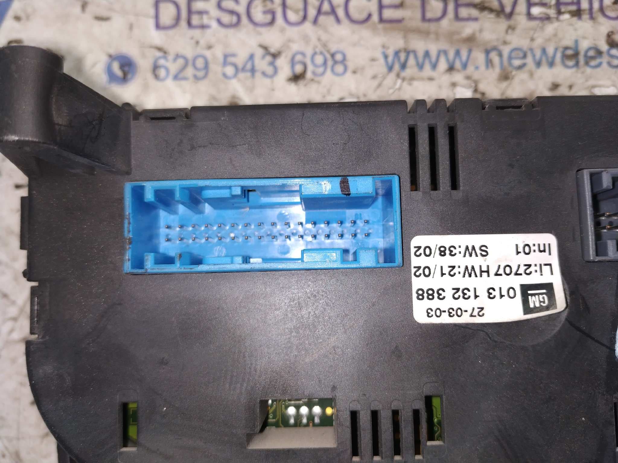Recambio de MANDO CLIMATIZADOR para OPEL MERIVA Blue Line Z16XE referencia OEM IAM 013132388   - BLANCO 6