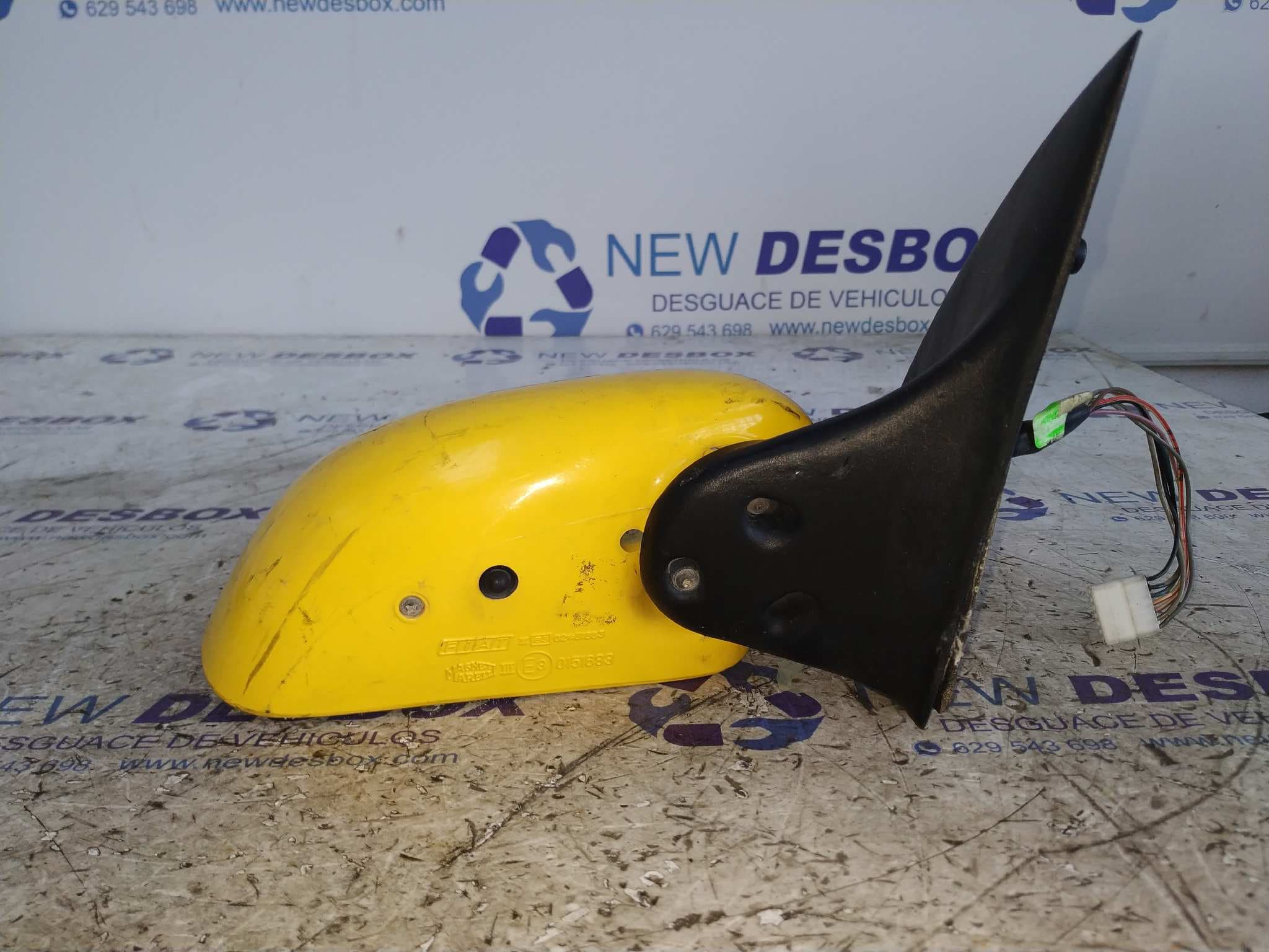 Recambio de RETROVISOR DERECHO para FIAT BRAVO (182) 1.9 JTD CAT 182B9000 referencia OEM IAM 0151683   - AMARILLO 6