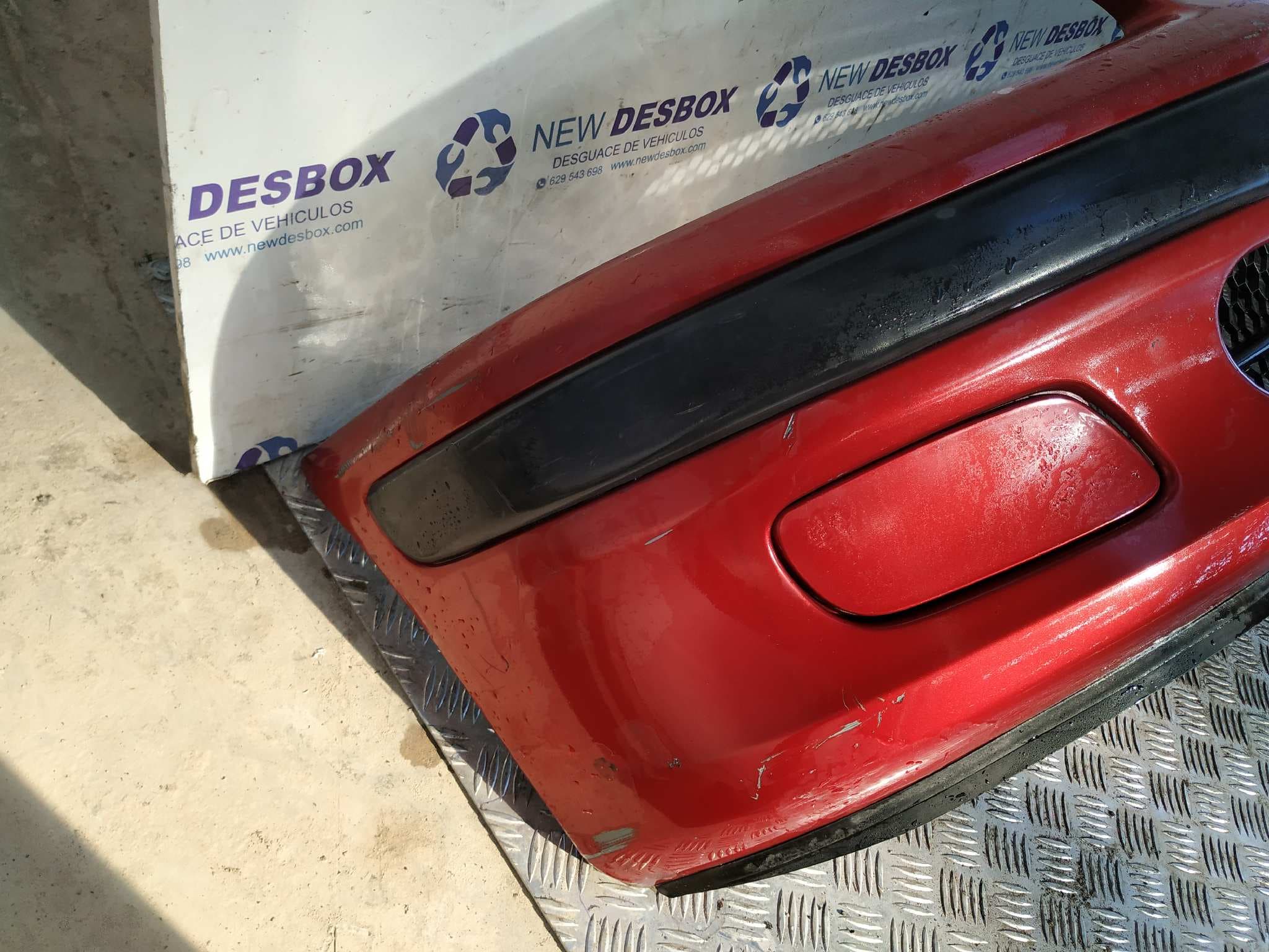 Recambio de PARAGOLPES DELANTERO para PEUGEOT 106 (S2) 1.5 Diesel CAT (TUD5 / VJX) VJZ referencia OEM IAM    - ROJO 6