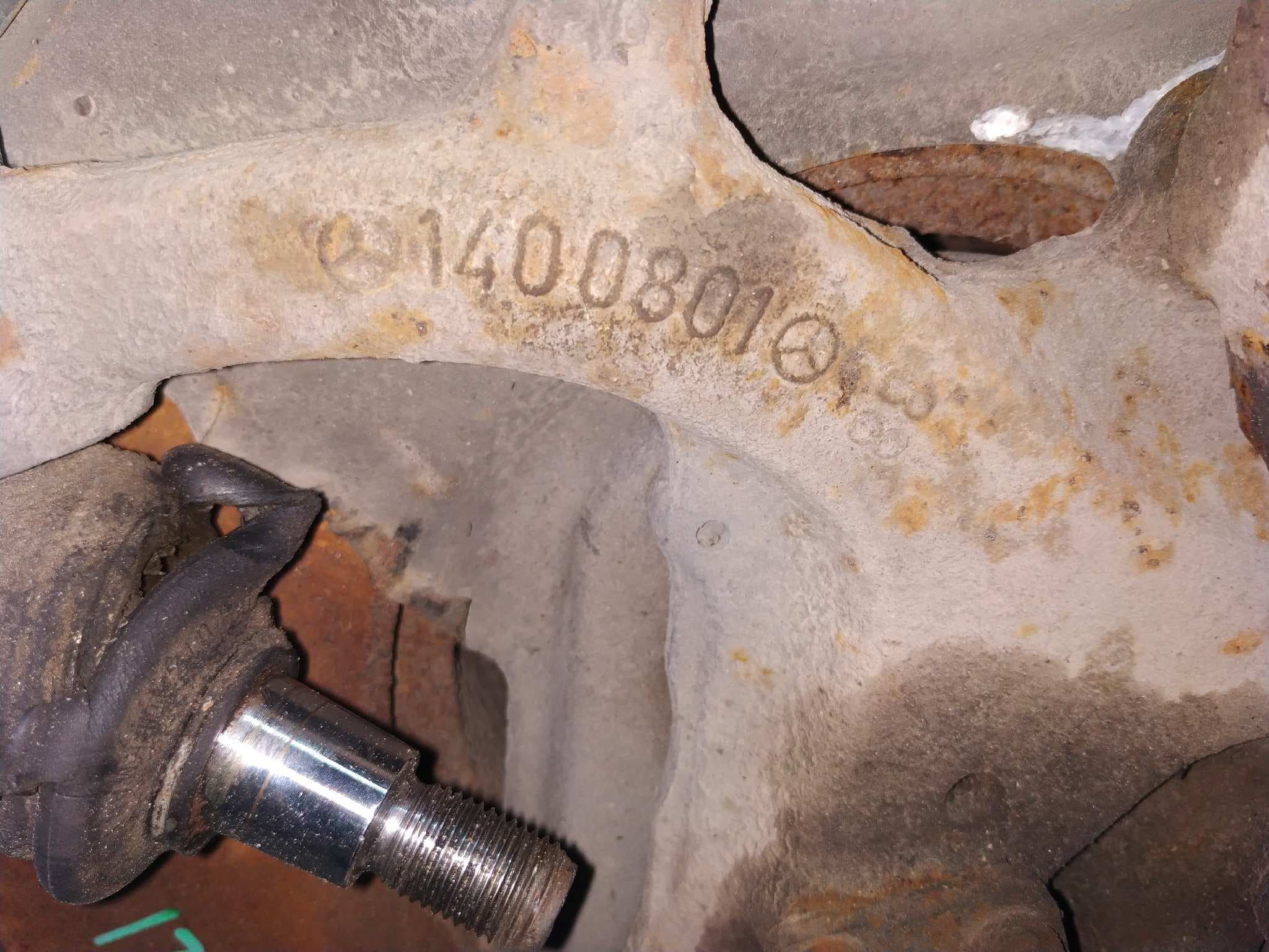 Recambio de MANGUETA DELANTERA IZQUIERDA para MERCEDES-BENZ CLASE S (W140) BERLINA 3.2 300 SE (140.032) M104990 referencia OEM IAM 1400801   - AZUL 2