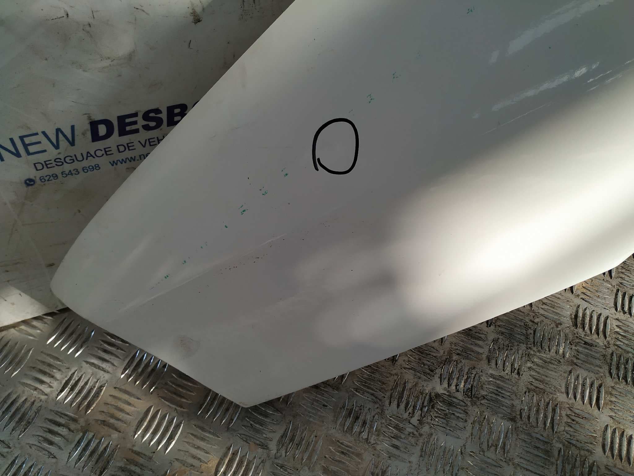 Recambio de ALETA DELANTERA IZQUIERDA para FIAT SCUDO (222) 1.9 D Basis Kasten WJY referencia OEM IAM    - BLANCO 4