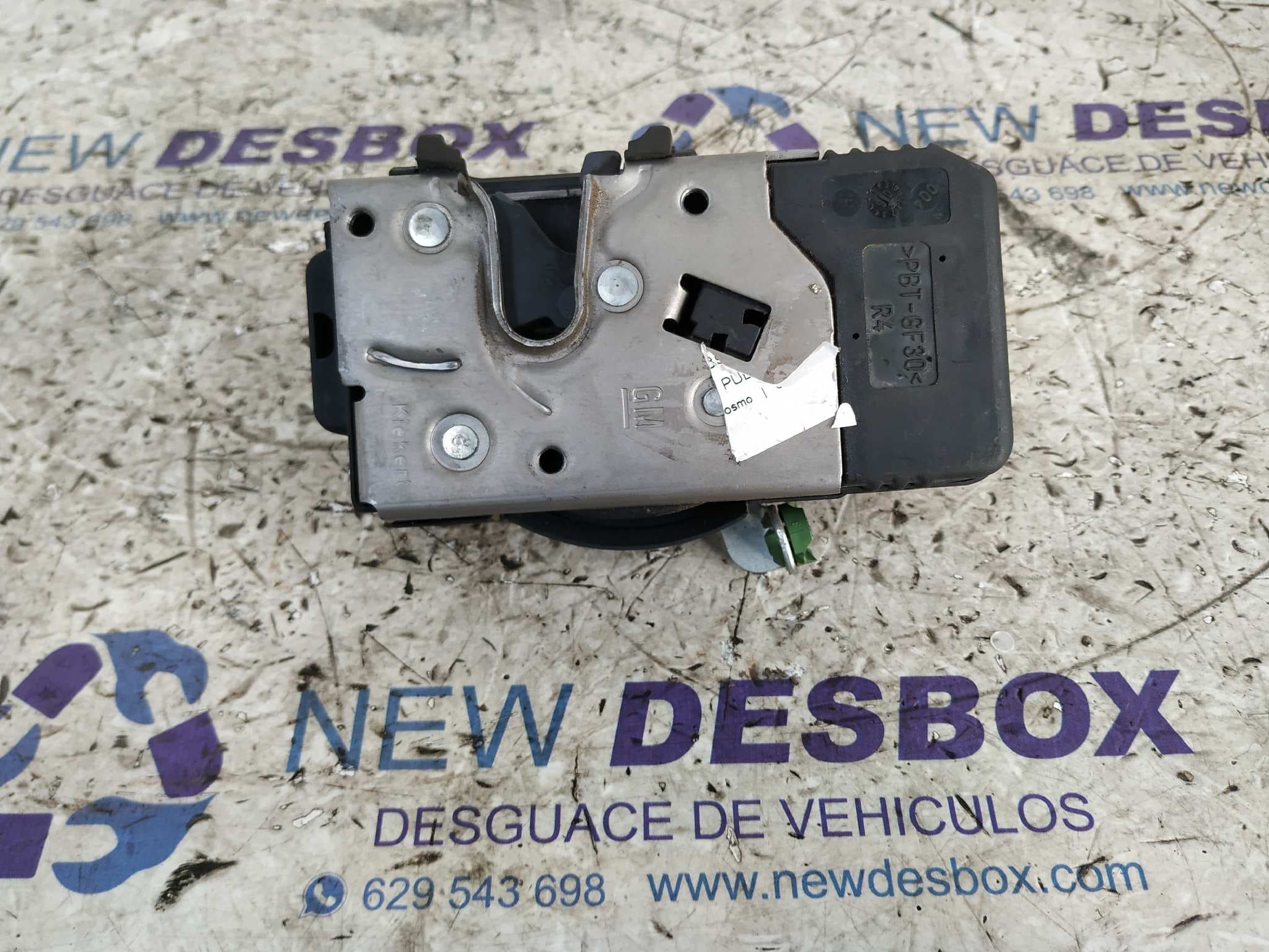 Recambio de CERRADURA PUERTA DELANTERA DERECHA para OPEL MERIVA Cosmo Z17DTH referencia OEM IAM 13154792   - PLATA 3