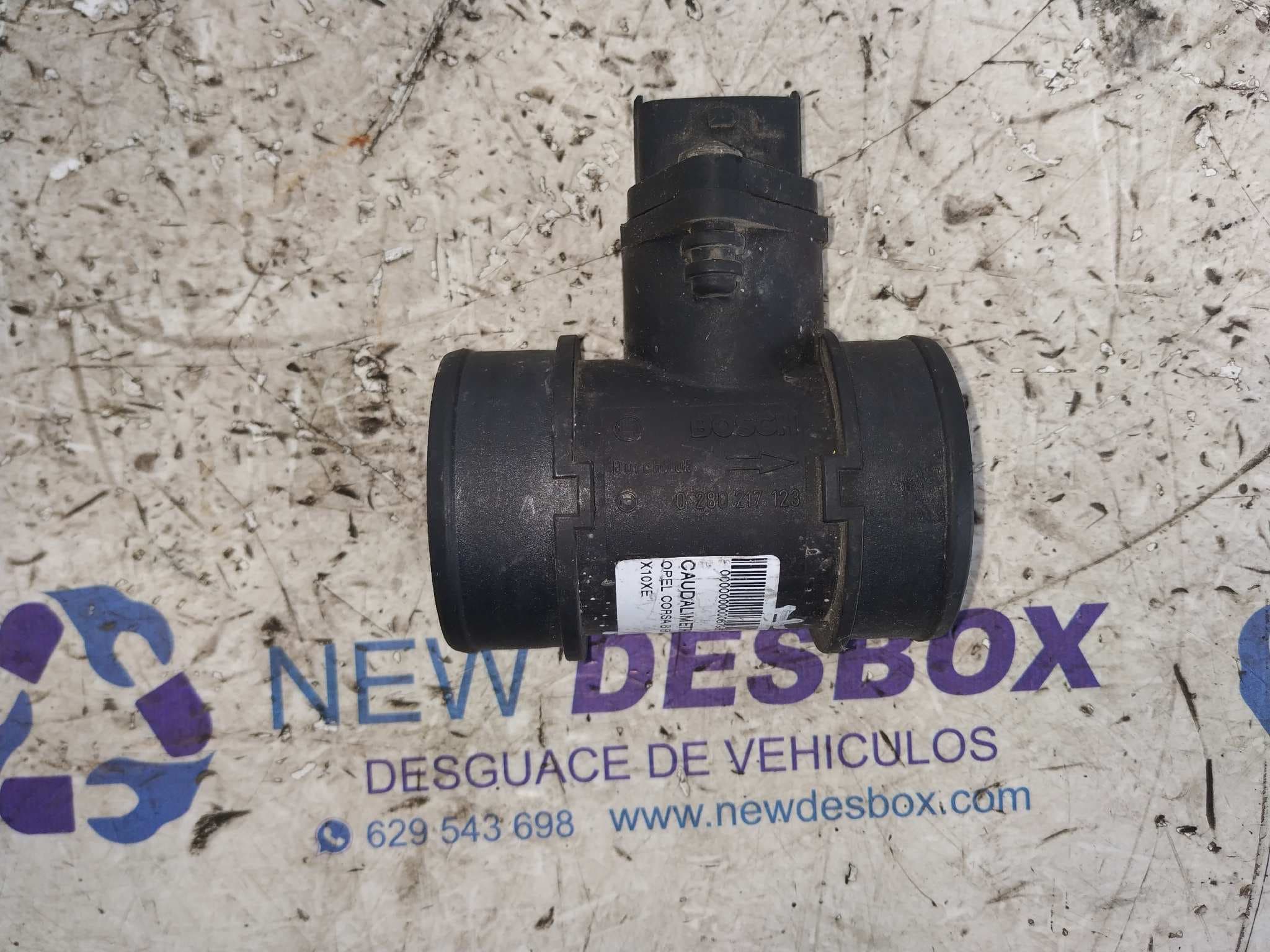 Recambio de CAUDALIMETRO para OPEL CORSA B Eco X10XE referencia OEM IAM 0280217123   - VERDE