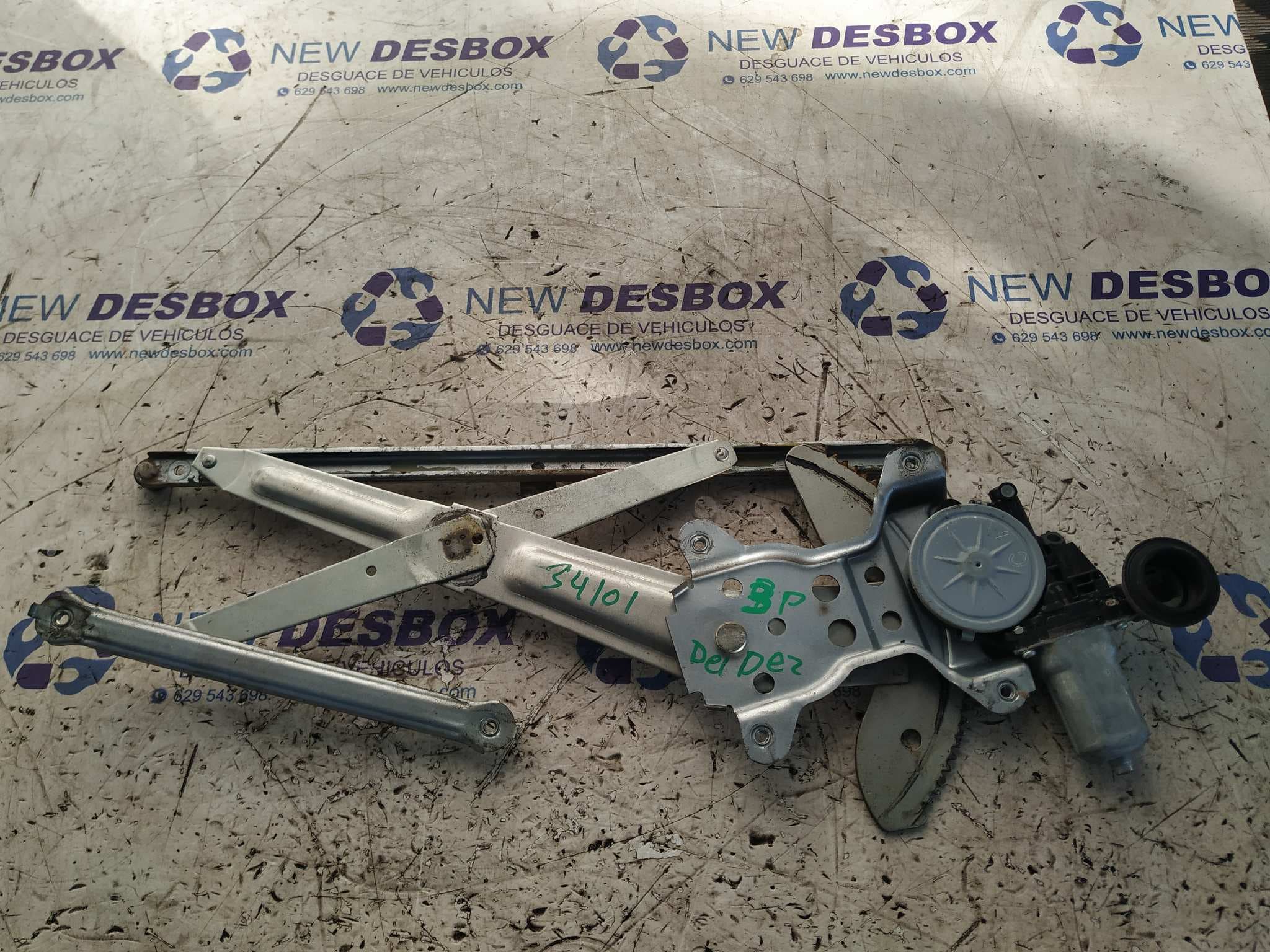 Recambio de ELEVALUNAS DELANTERO DERECHO para SUZUKI SWIFT BERLINA (MZ) Rock am Ring (3-ptas.) M16A referencia OEM IAM 8343063J00   - GRANATE