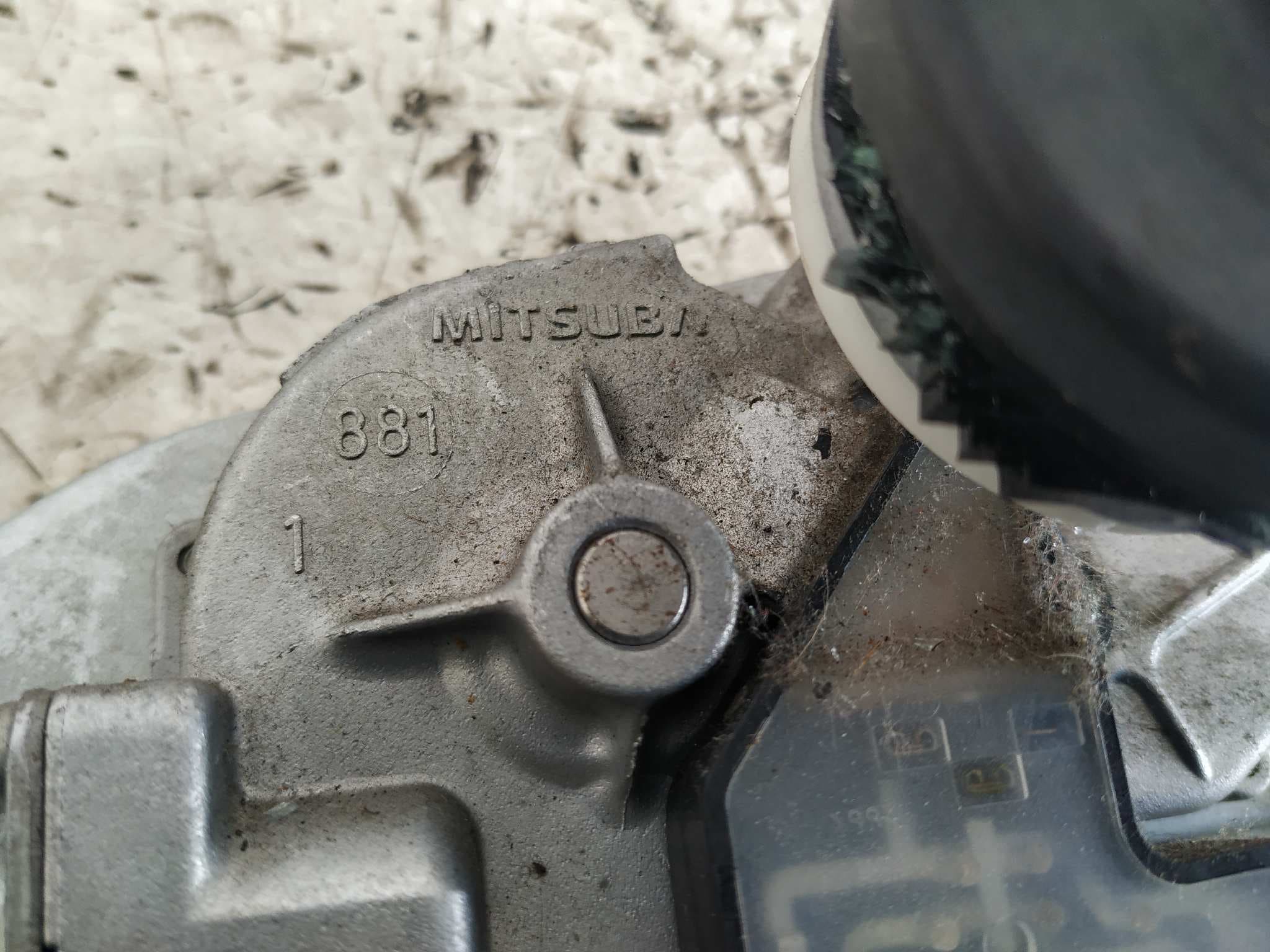 Recambio de MOTOR LIMPIA TRASERO para SUZUKI SWIFT BERLINA (MZ) Rock am Ring (3-ptas.) M16A referencia OEM IAM MITSUBA 881   - GRANATE 2