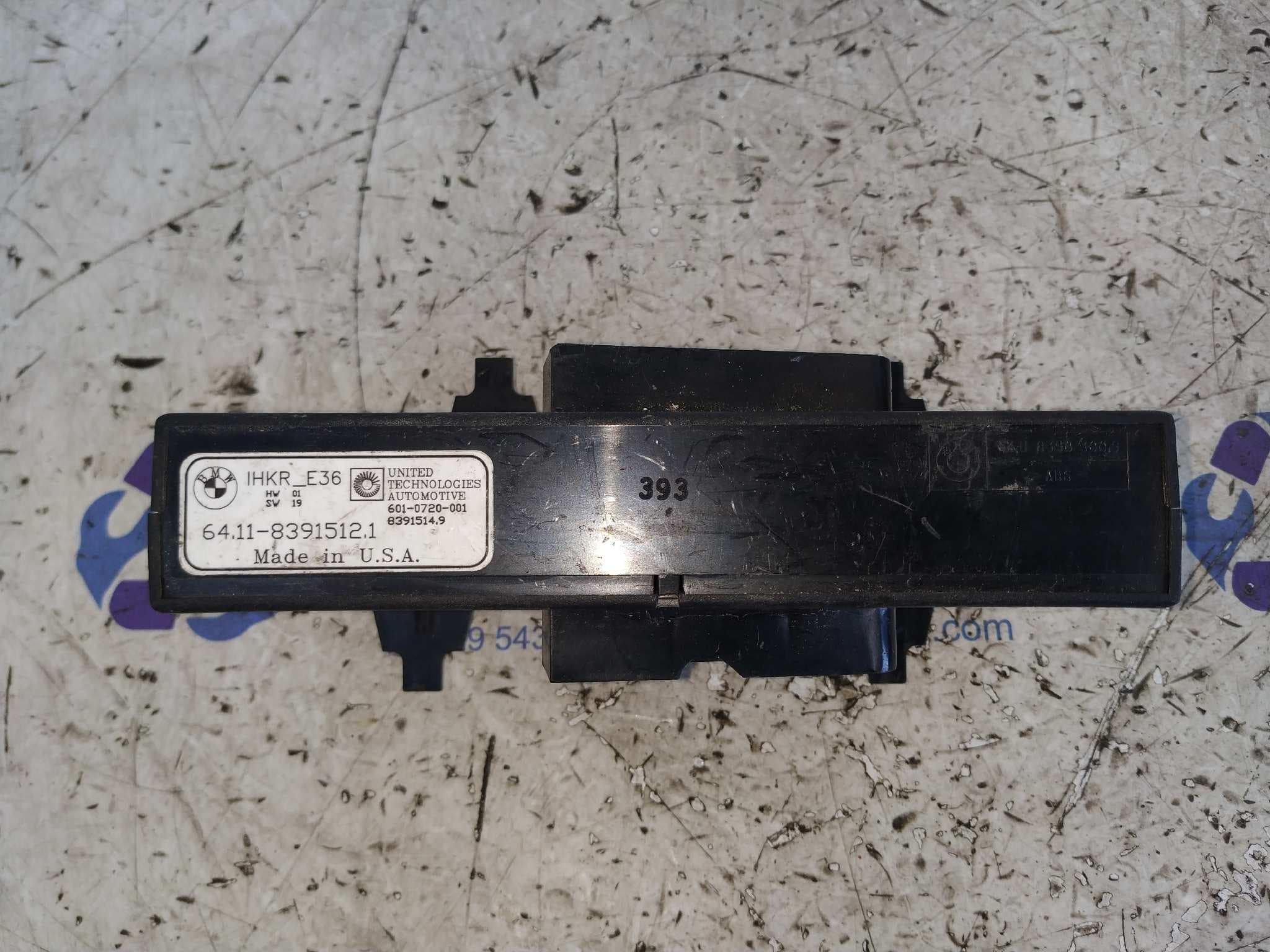 Recambio de MODULO ELECTRONICO para BMW SERIE 3 CABRIO (E36) referencia OEM IAM 64118395121 3