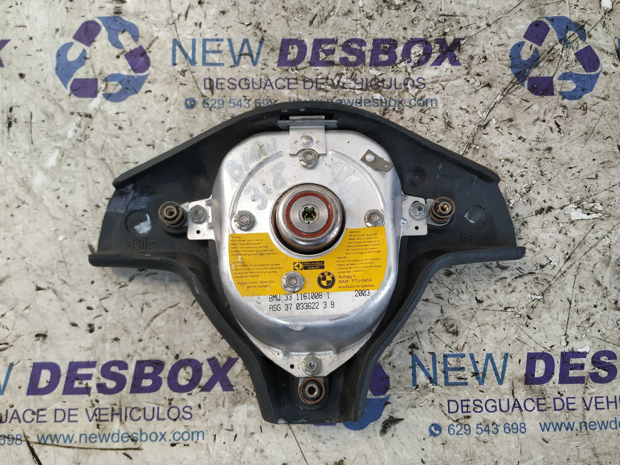 Recambio de AIRBAG DELANTERO IZQUIERDO para BMW SERIE 3 BERLINA (E36) referencia OEM IAM 3311610081 3