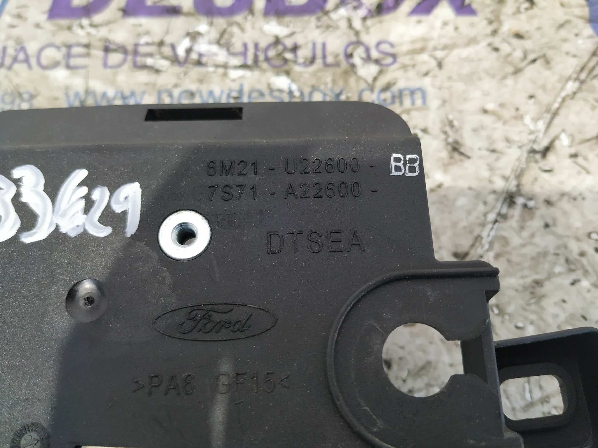 Recambio de MANETA INTERIOR DELANTERA DERECHA para FORD S-MAX (CA1) Titanium (03.2010->) QXWB referencia OEM IAM 6M21U22600BB   - GRIS 2