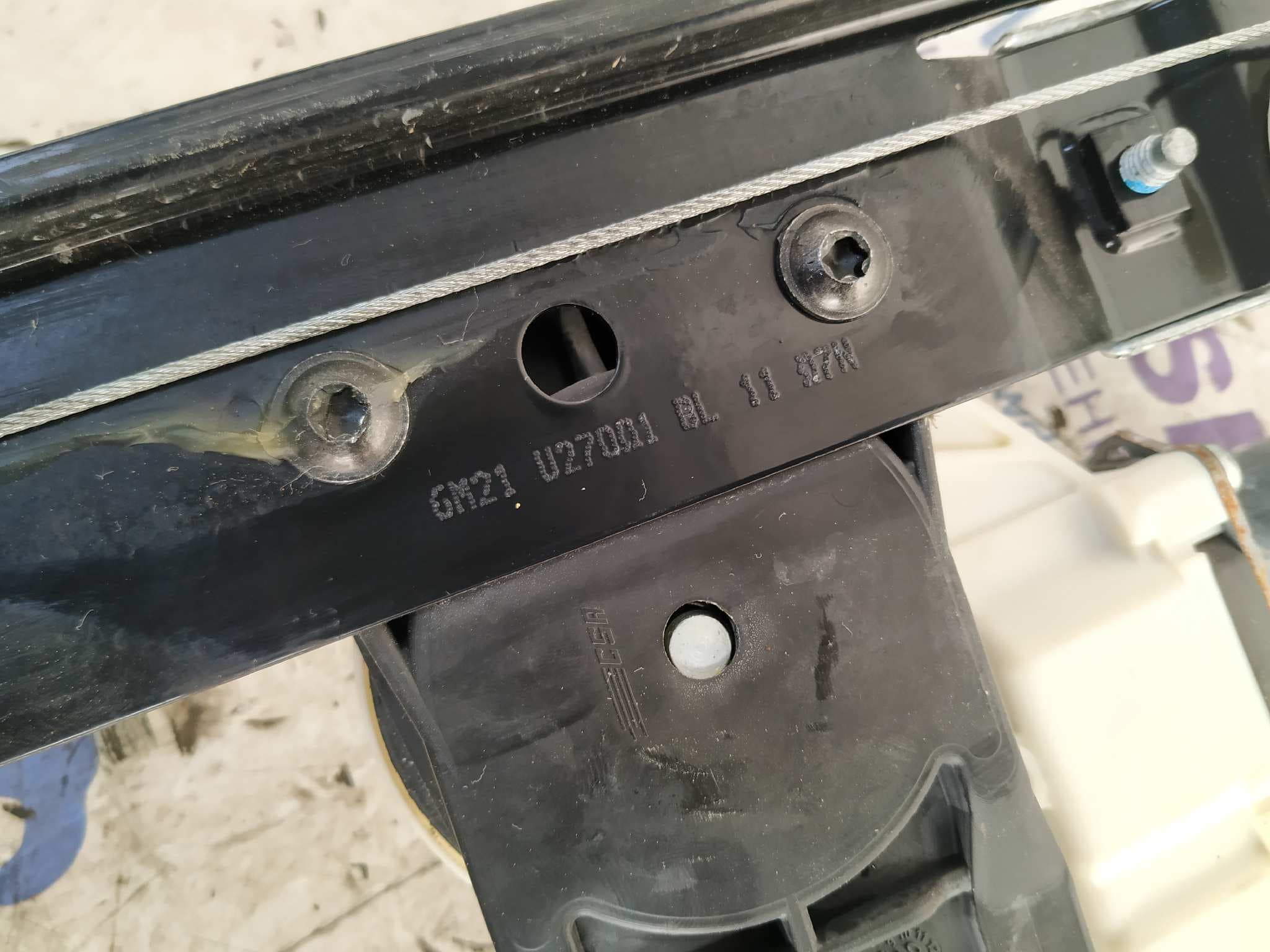 Recambio de ELEVALUNAS TRASERO IZQUIERDO para FORD S-MAX (CA1) QXWB referencia OEM IAM 6M21U27001BL   - GRIS 4