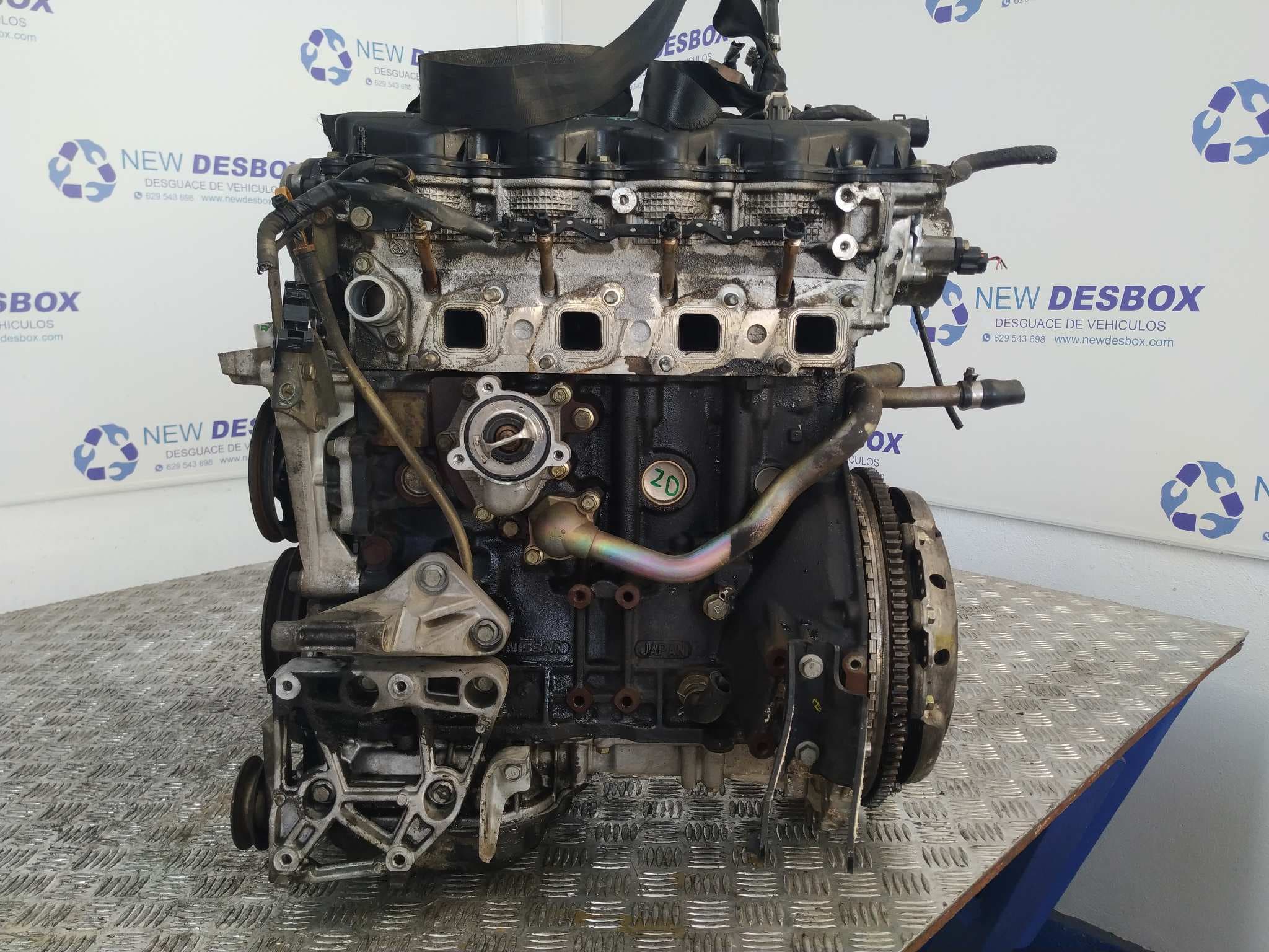Recambio de MOTOR para NISSAN ALMERA TINO (V10M) 2.2 16V Turbodiesel CAT TD22 referencia OEM IAM YD22   - GRIS 2